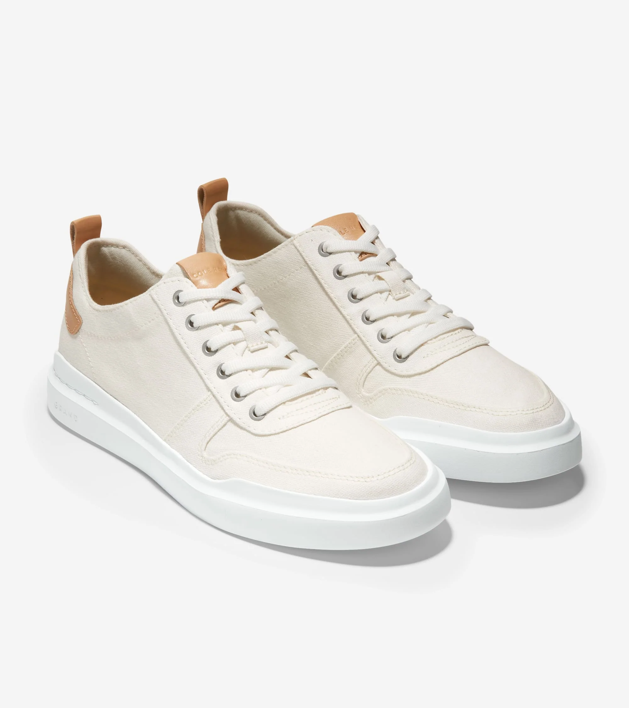 Men's GrandPrø Rally Canvas Court Sneakers - Image 6