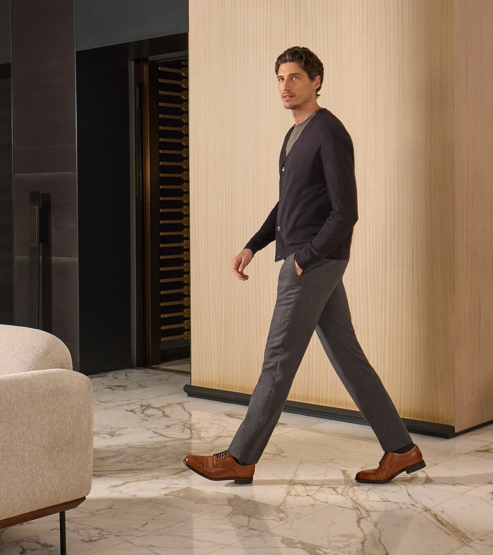 Men's Harmon Grand Captoe Oxfords - Image 2
