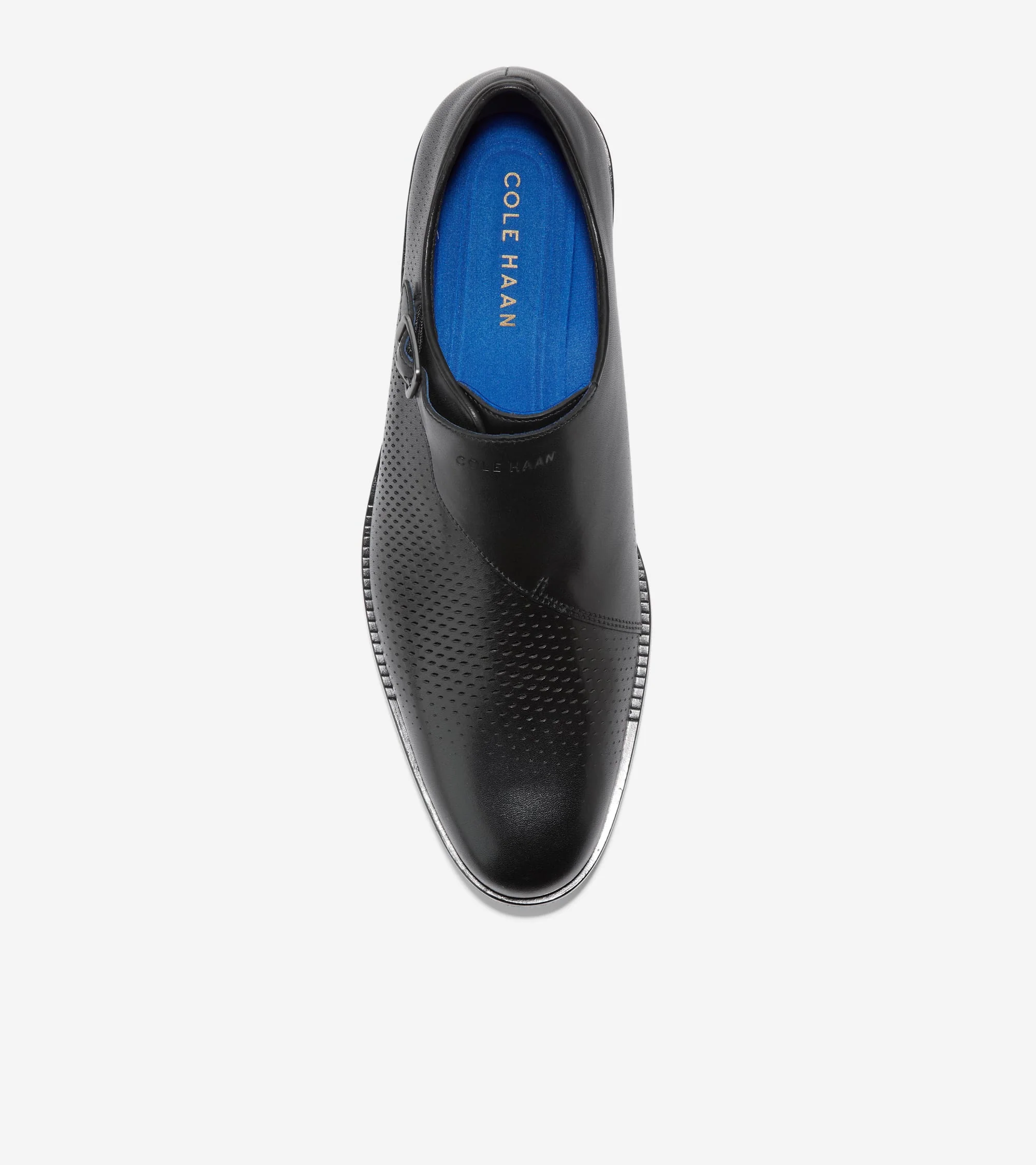 Men's Washington Grand Laser Monk Strap Shoes - Image 3
