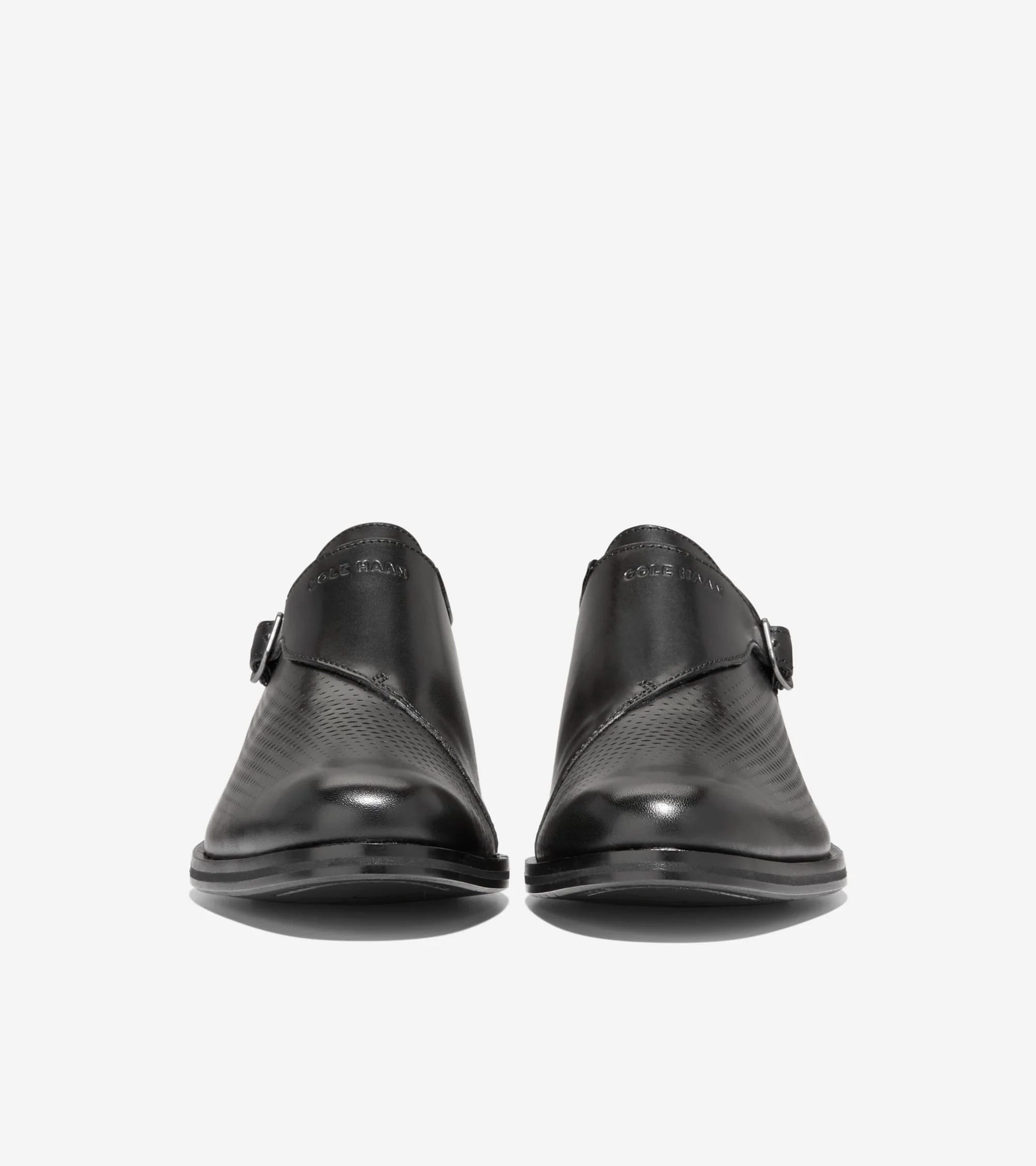 Men's Washington Grand Laser Monk Strap Shoes - Image 9