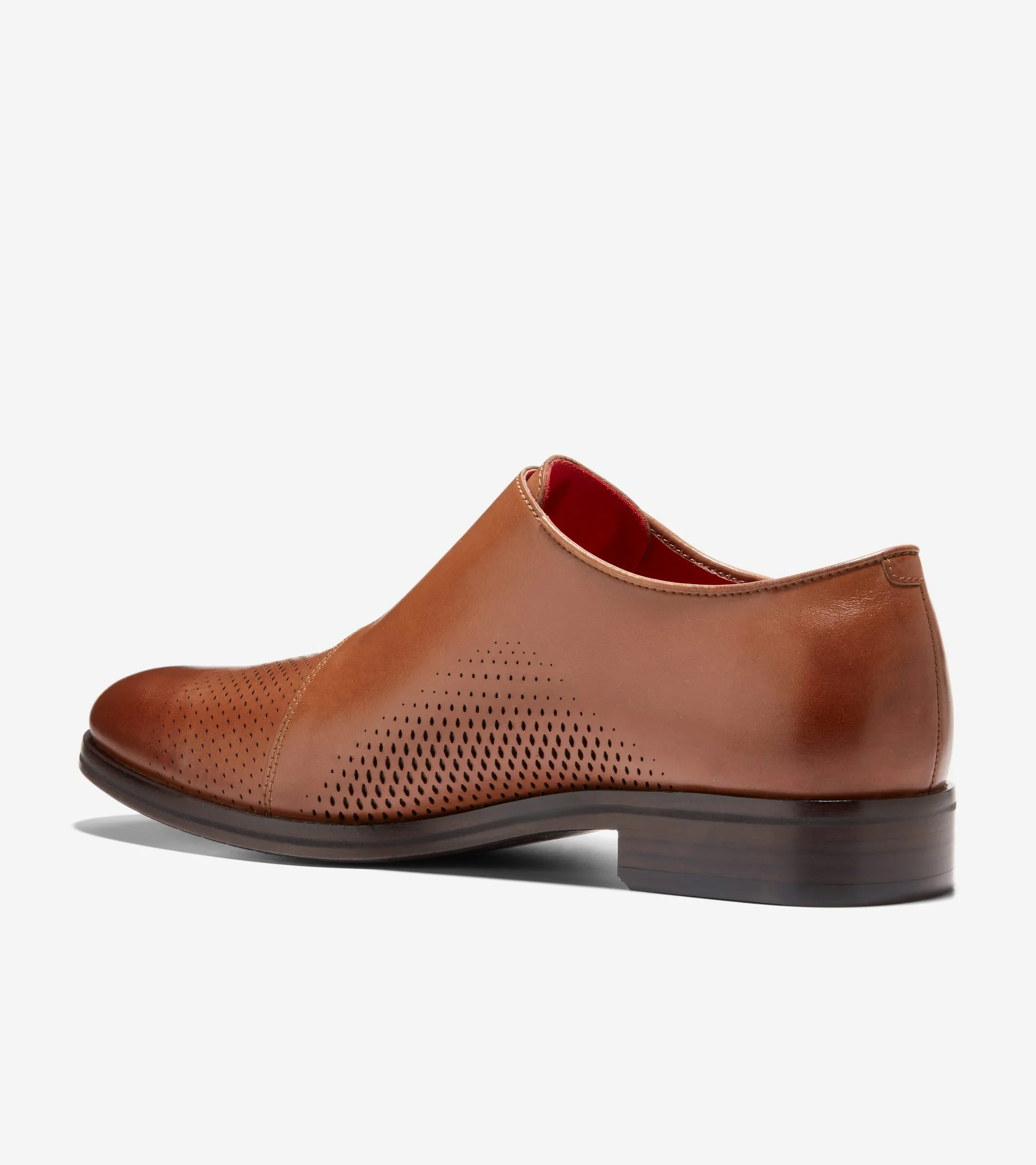 Men's Washington Grand Laser Monk Strap Shoes - Image 6