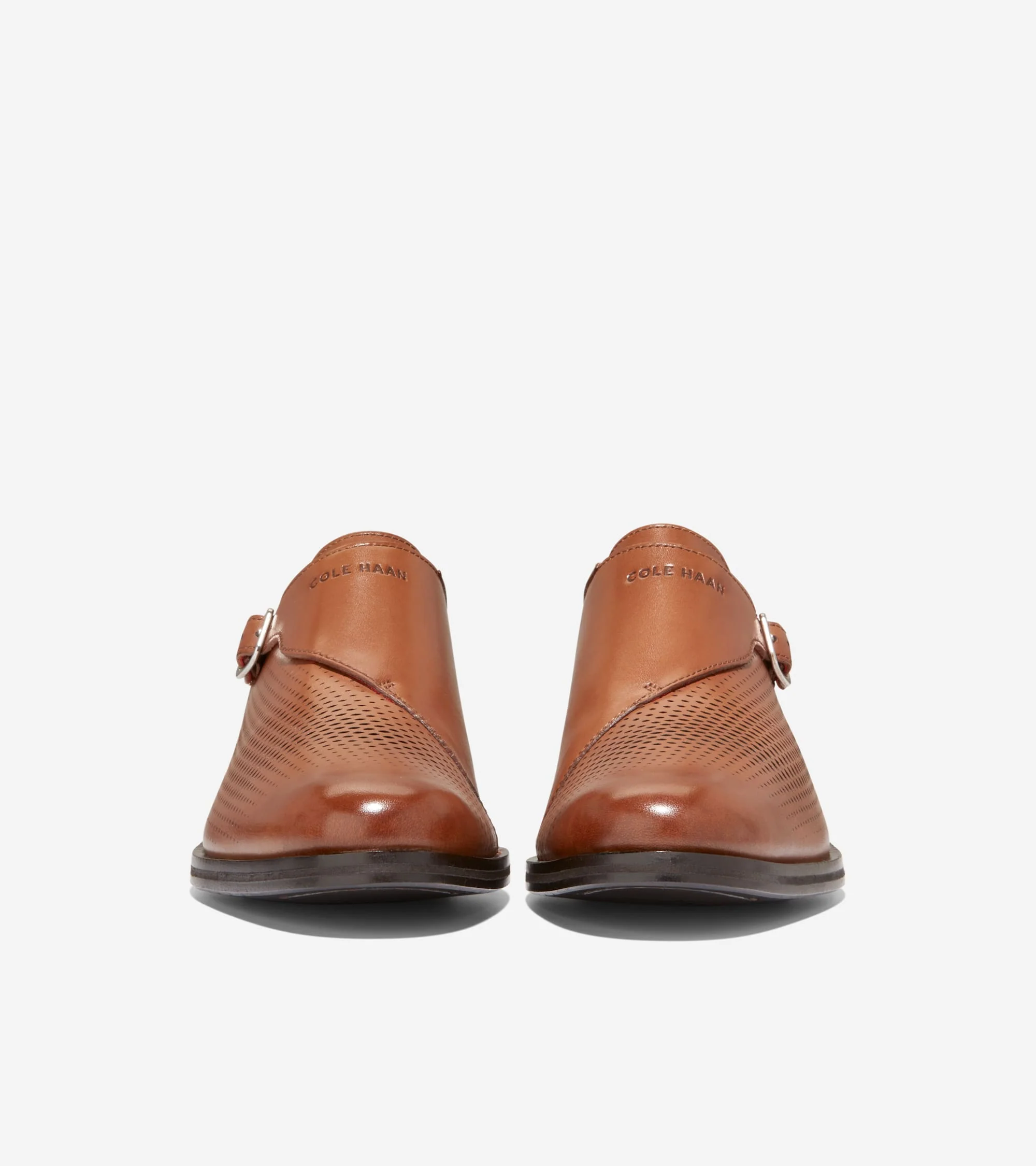 Men's Washington Grand Laser Monk Strap Shoes - Image 9