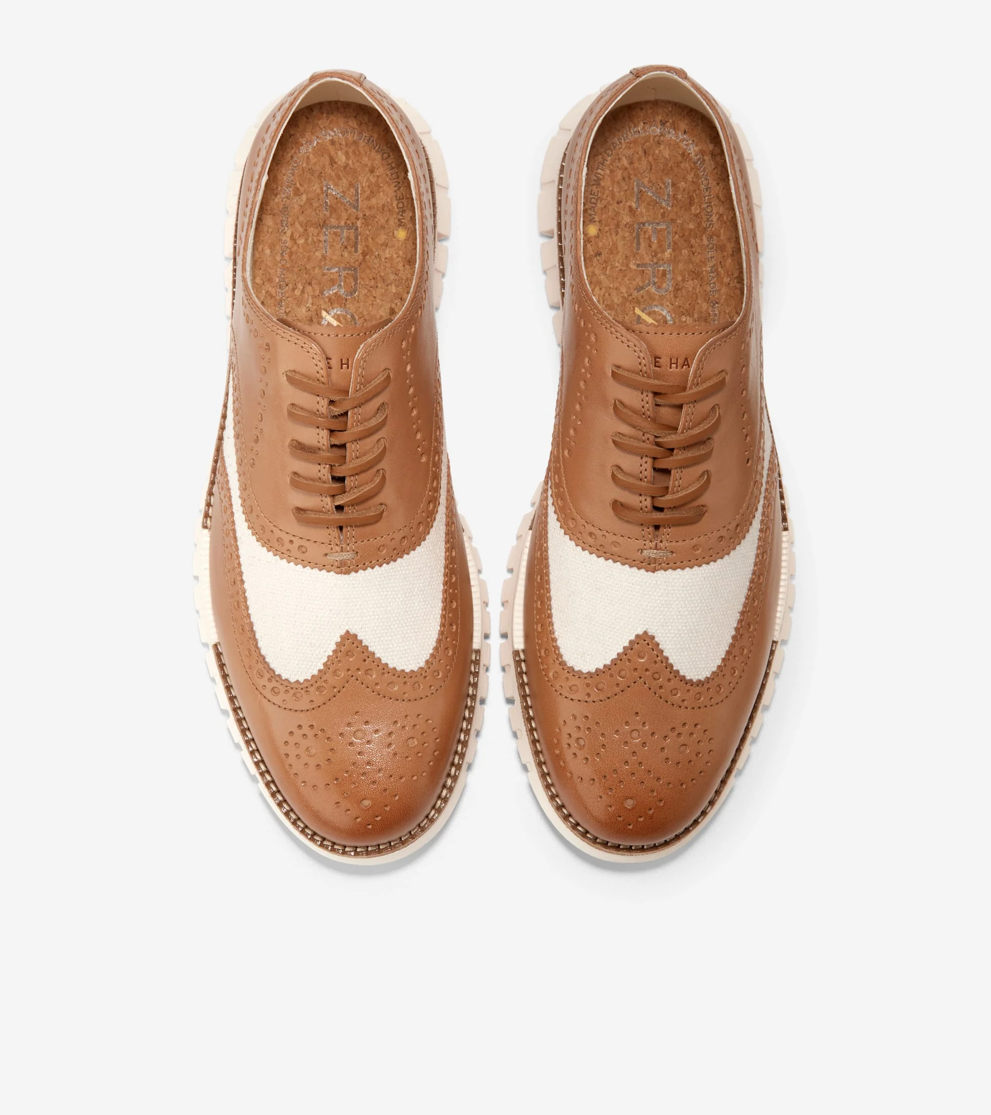 Men's ZERØGRAND Remastered Lined Wingtip Oxfords - Image 5