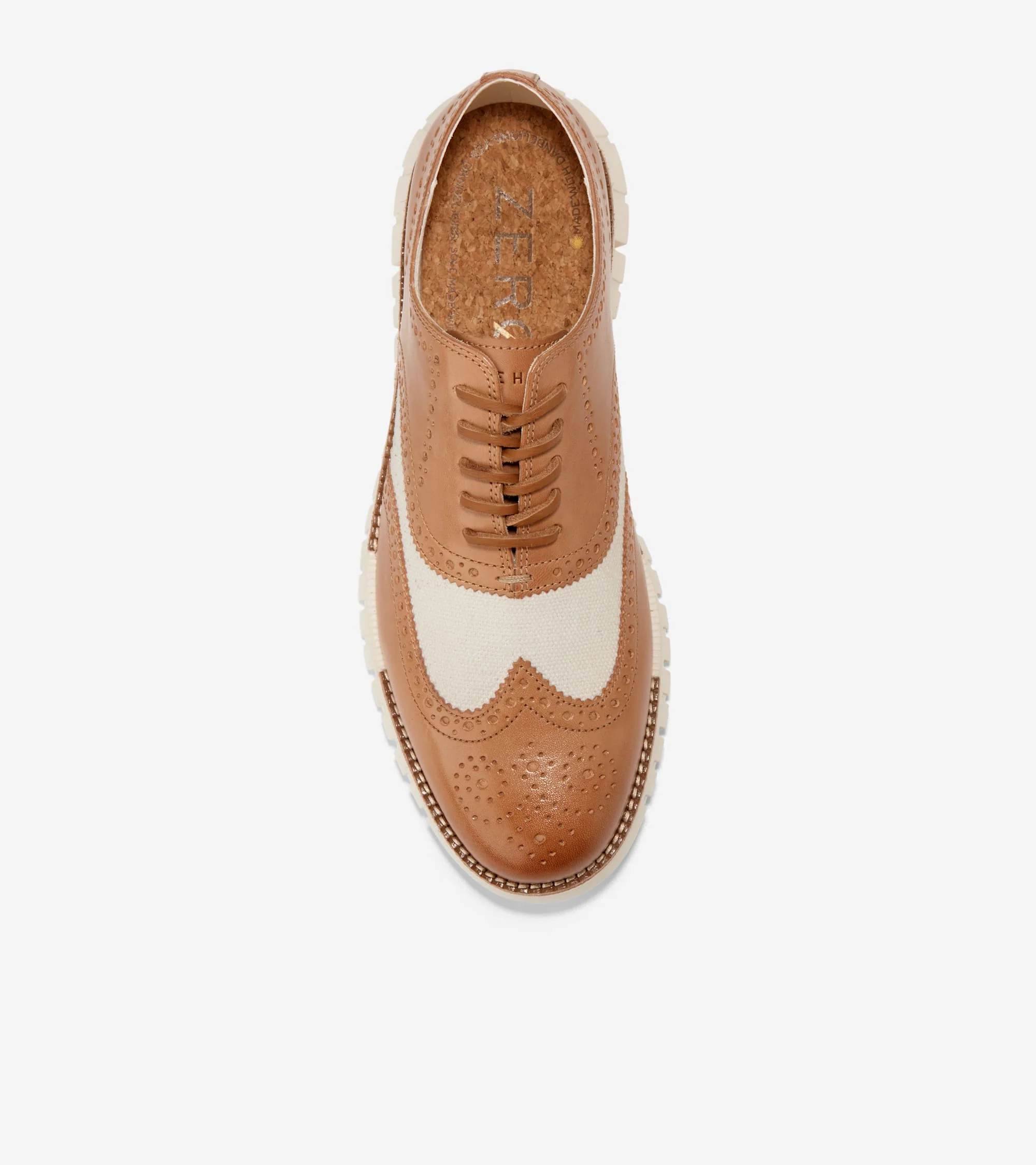 Men's ZERØGRAND Remastered Lined Wingtip Oxfords - Image 8