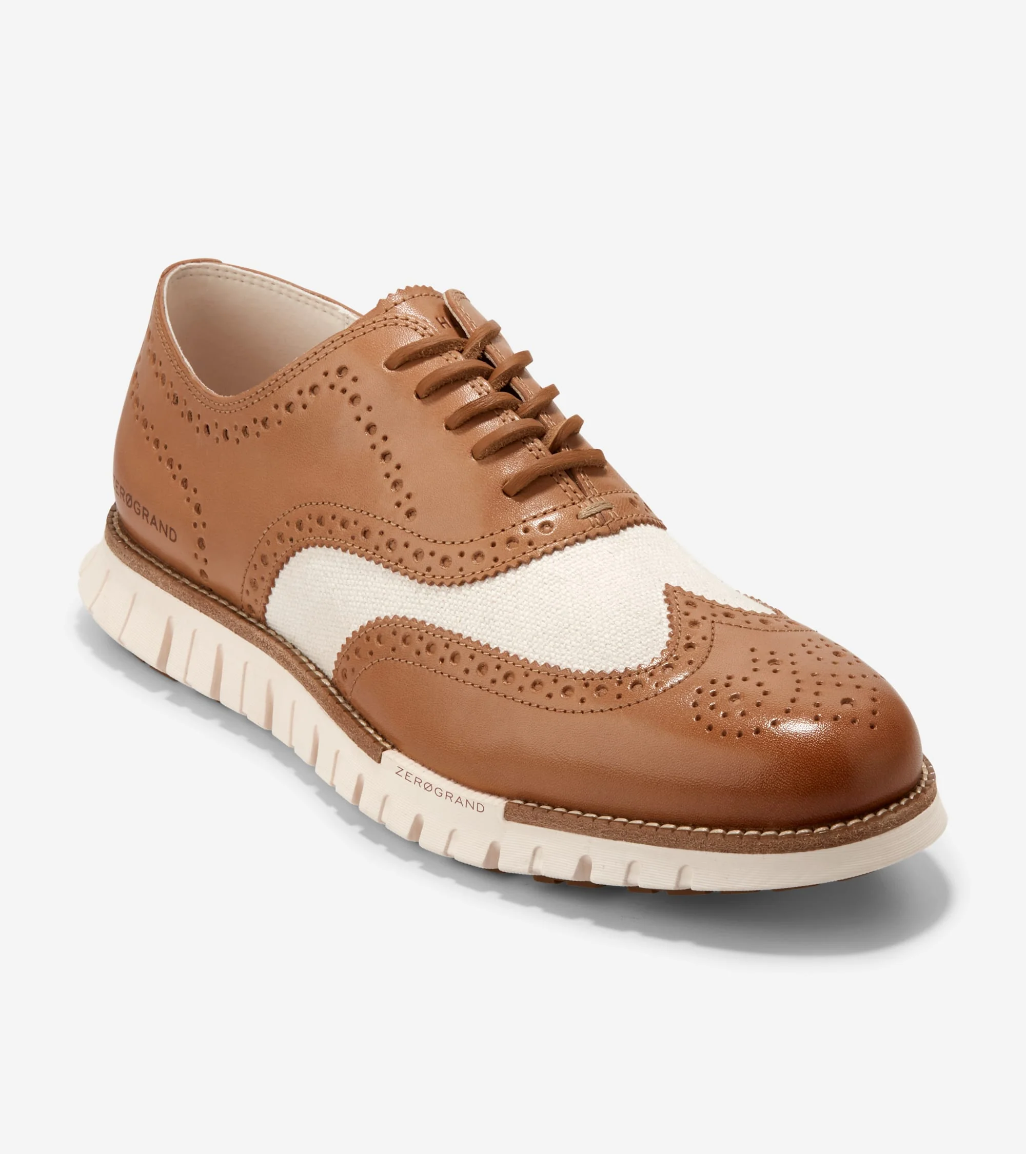 Men's ZERØGRAND Remastered Lined Wingtip Oxfords - Image 9