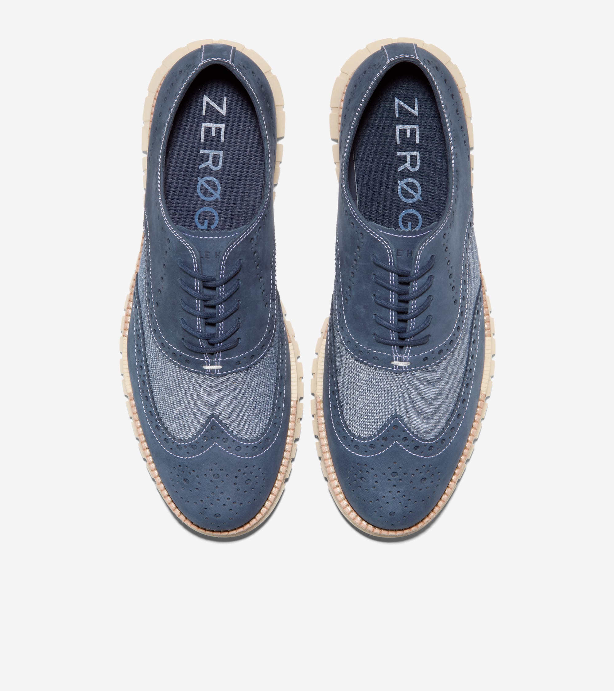 Men's ZERØGRAND Remastered Lined Wingtip Oxfords - Image 4