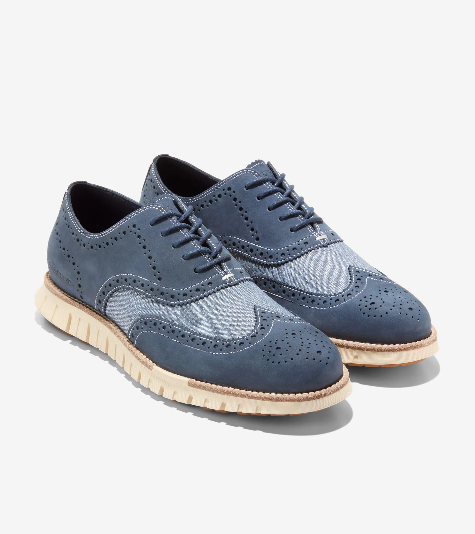 Men's ZERØGRAND Remastered Lined Wingtip Oxfords - Image 5