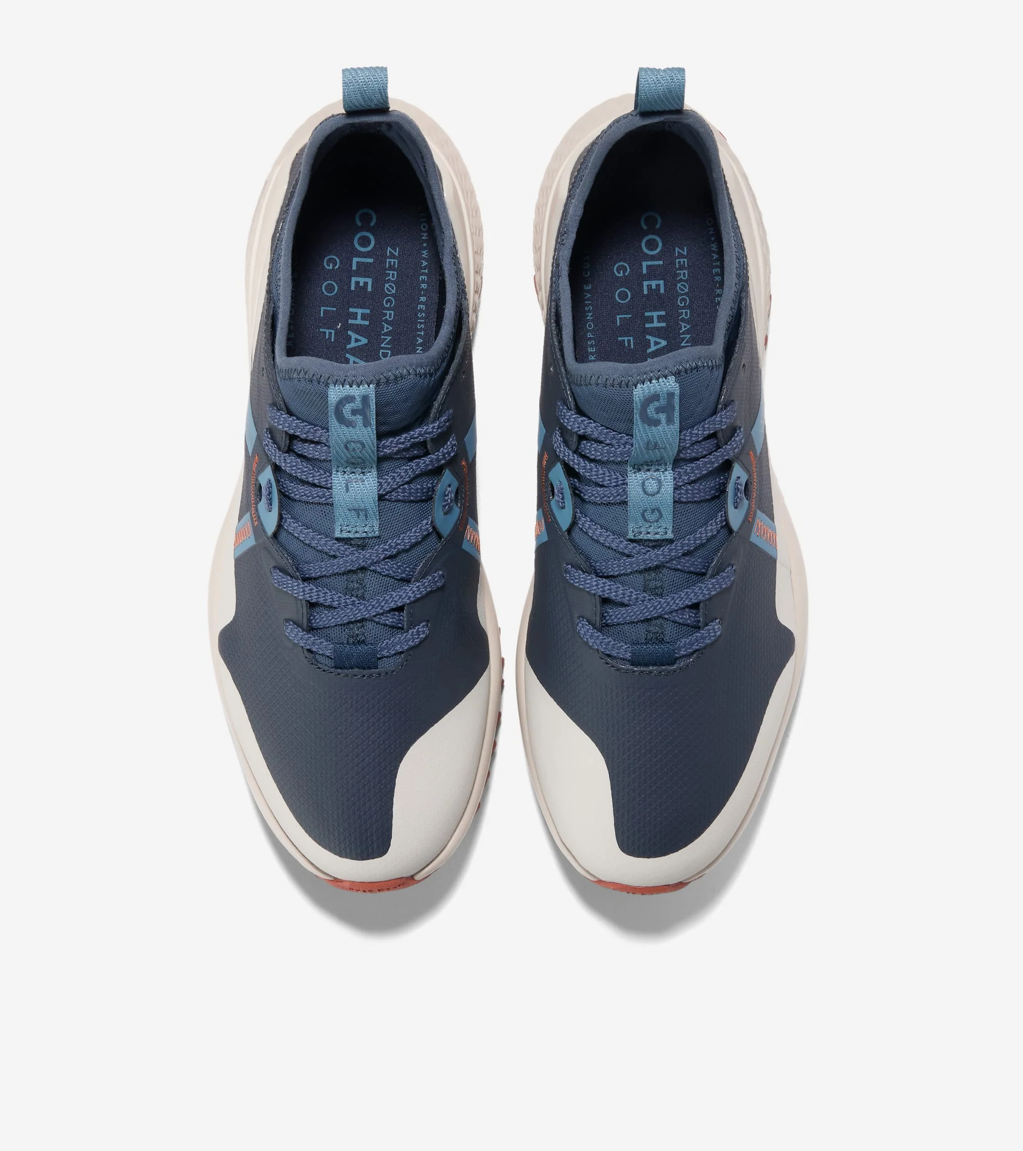 Men's ZERØGRAND Overtake Water-Resistant Golf Shoes - Image 4