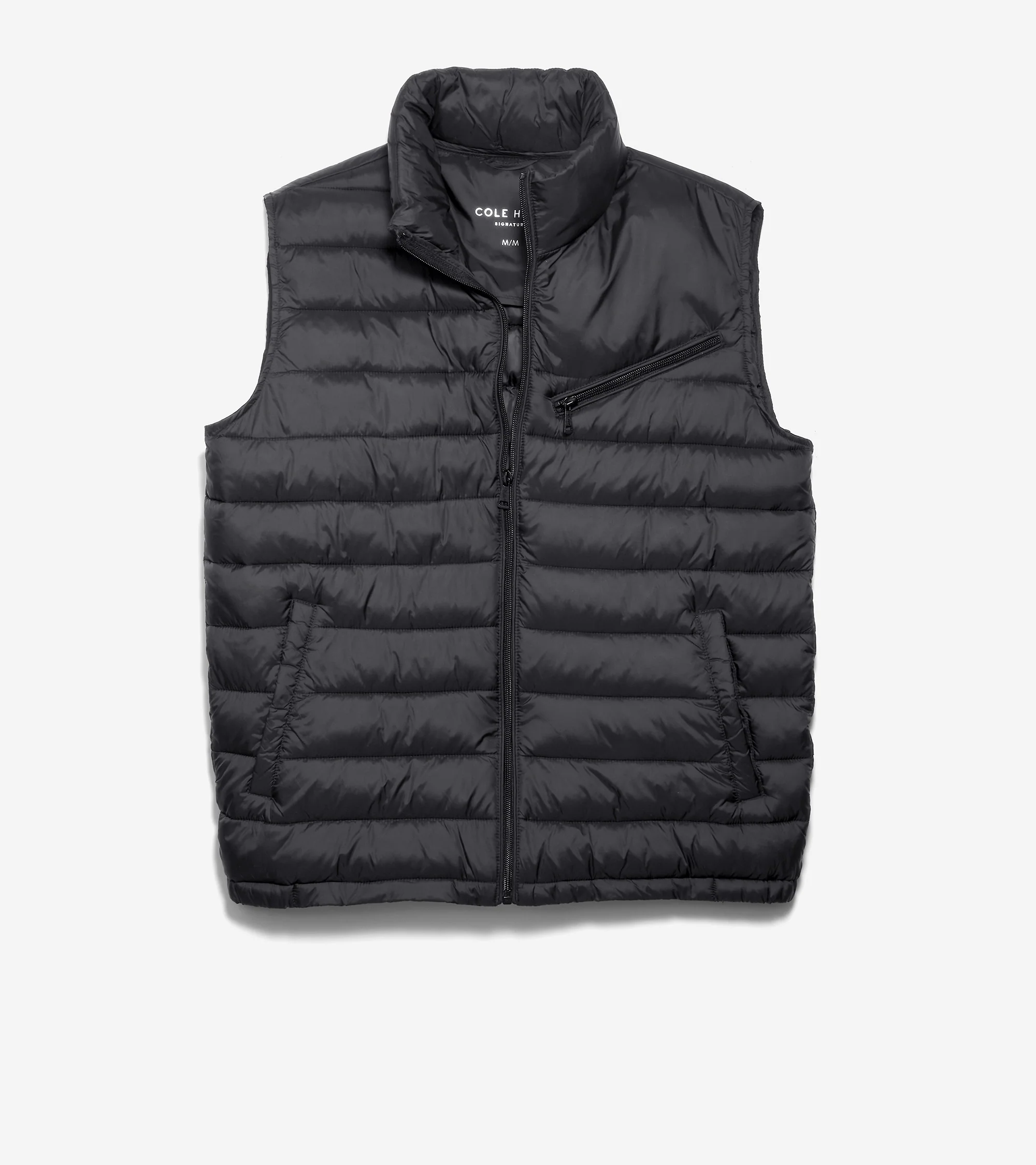 Men's Zip Front Quilted Vest
