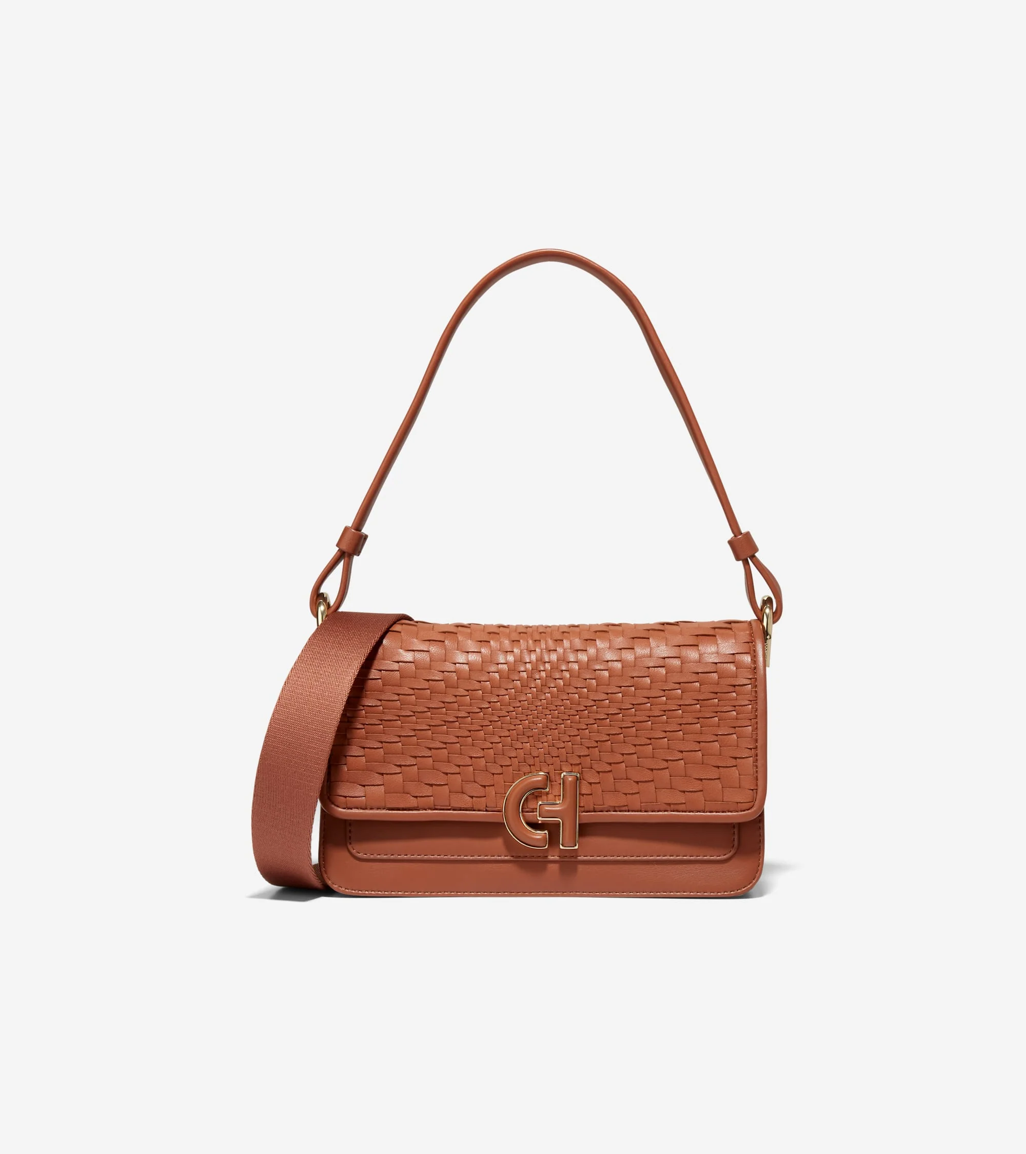 Mini Woven Shoulder Bag