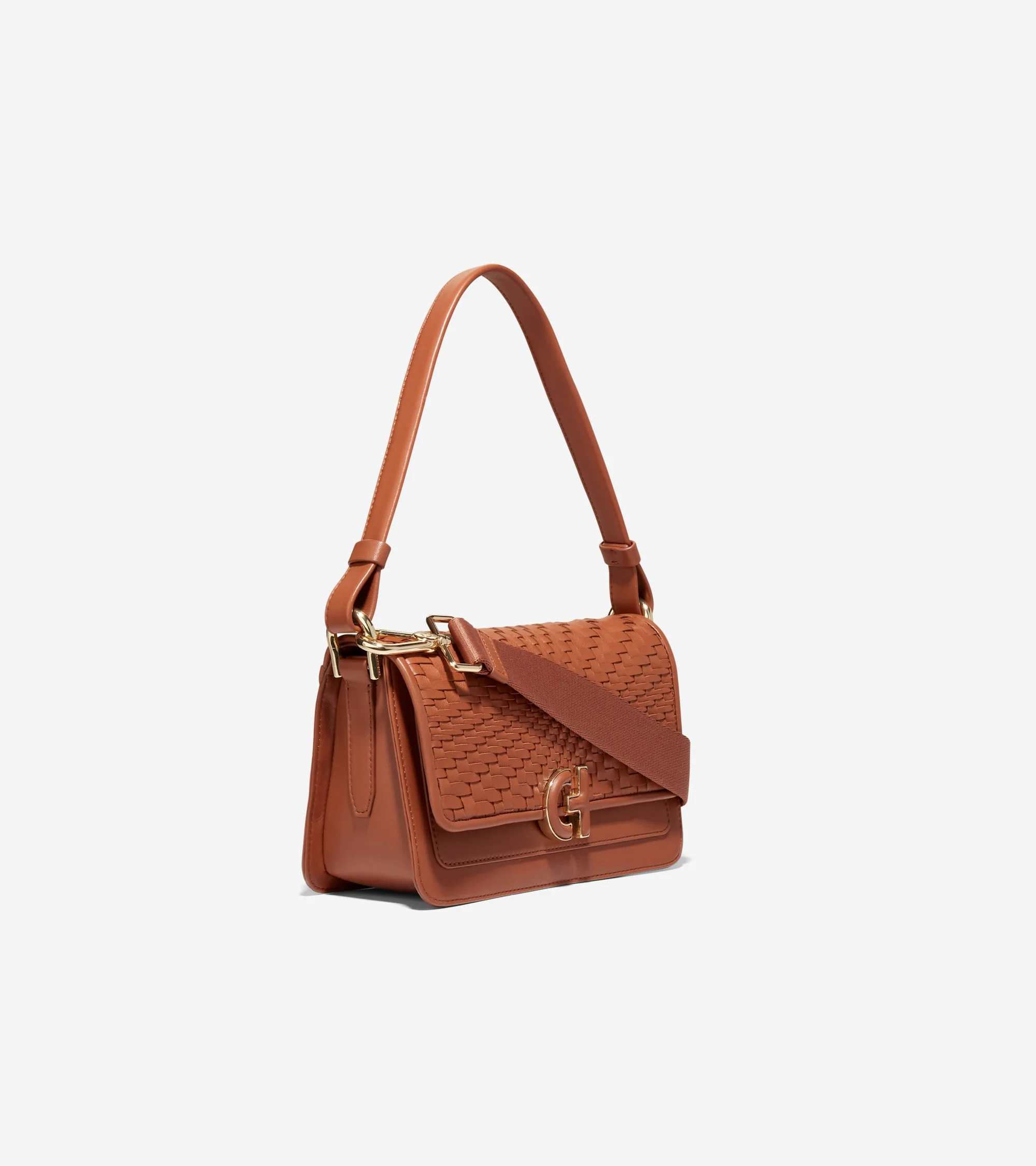 Mini Woven Shoulder Bag - Image 3