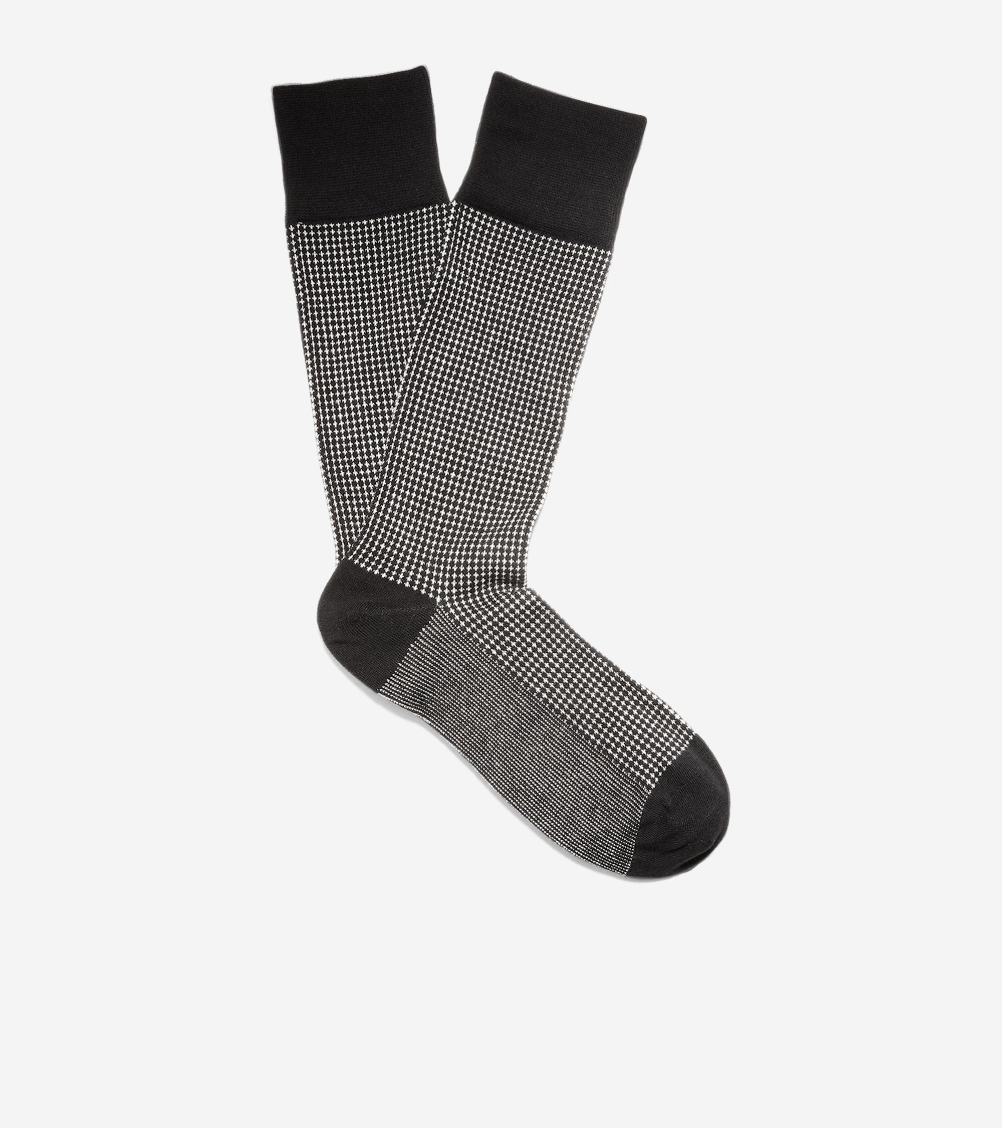Mini Check Neat Crew Socks - Image 2