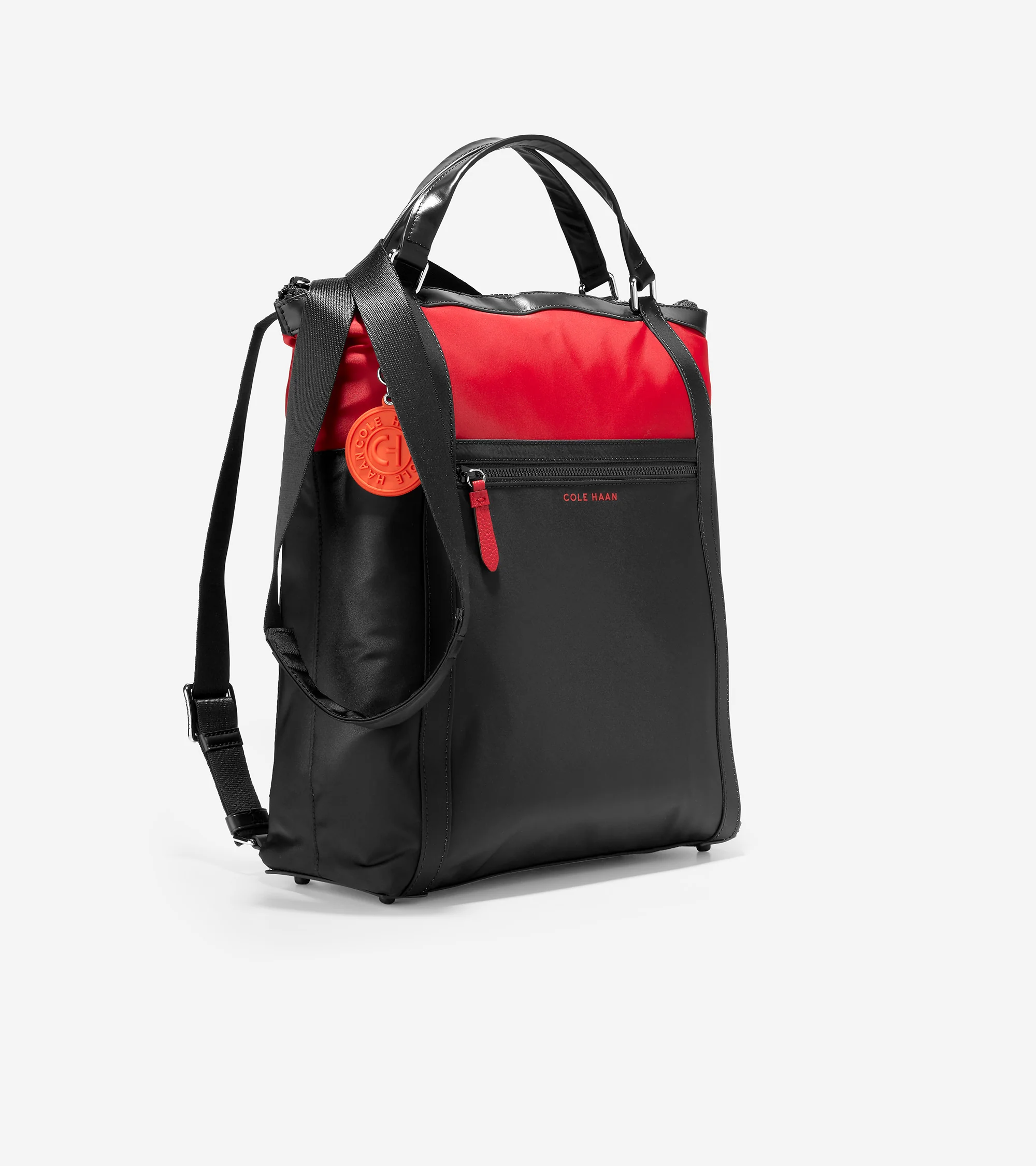 Nylon Convertible Backpack - Image 2