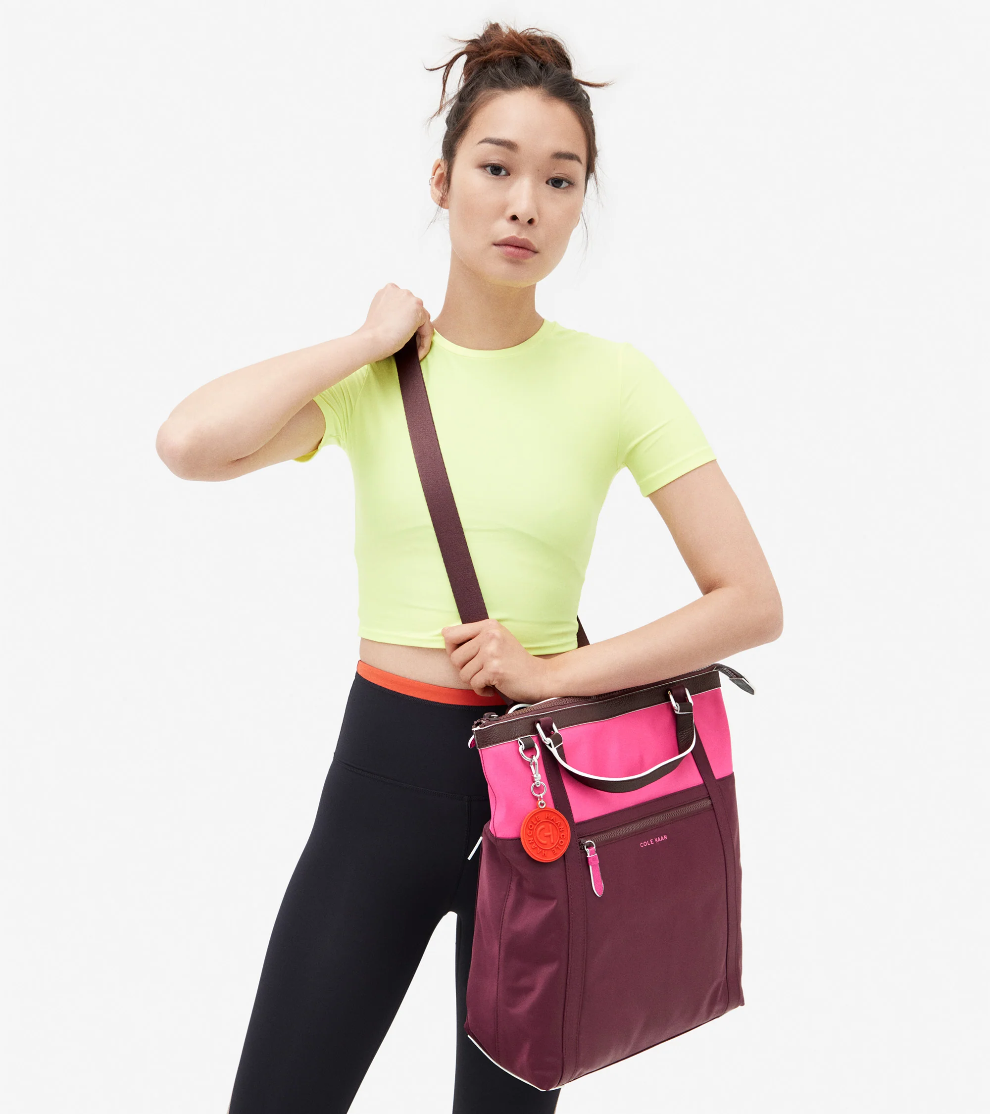 Nylon Convertible Backpack - Image 6