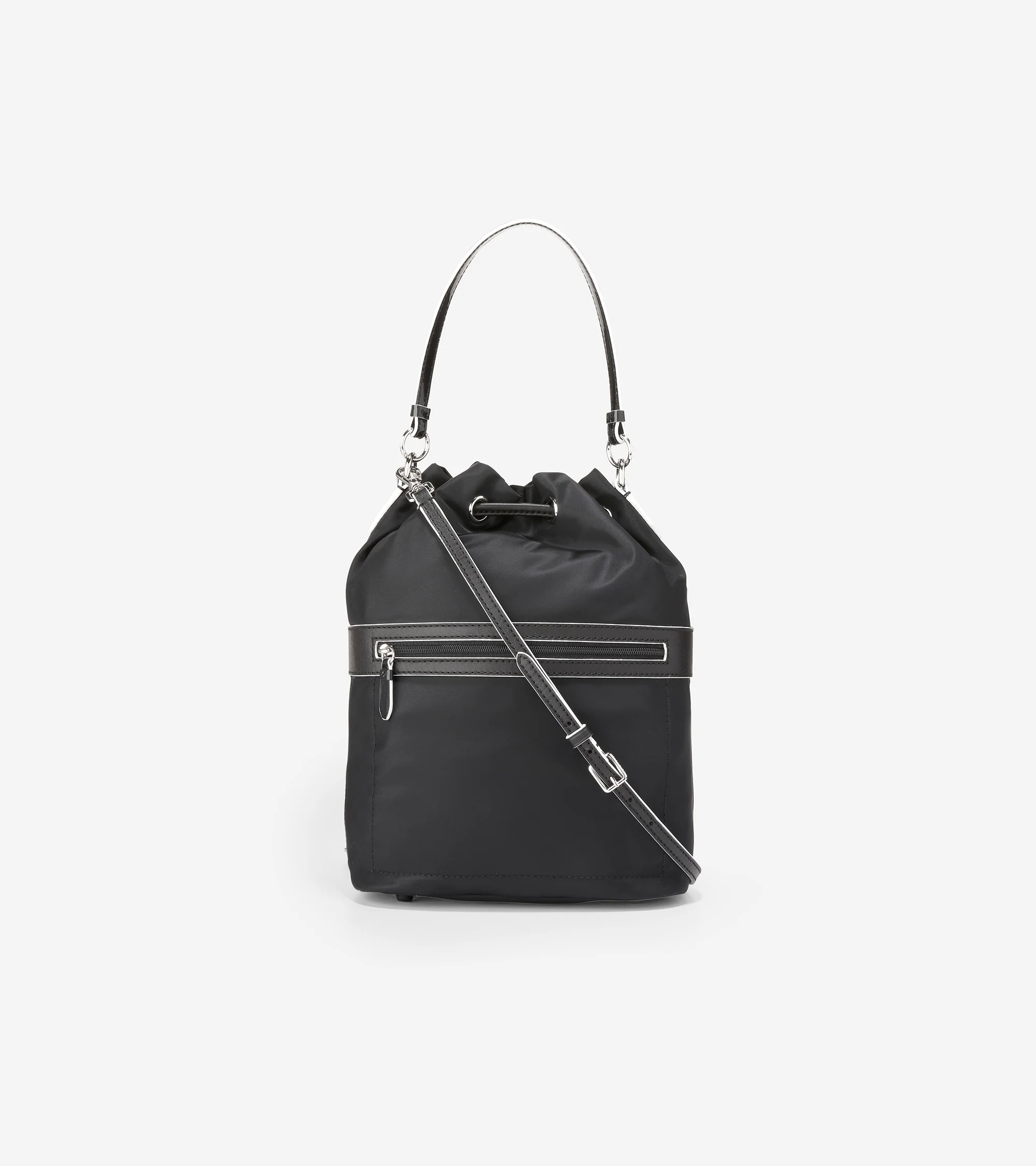 Nylon Drawstring Crossbody - Image 3