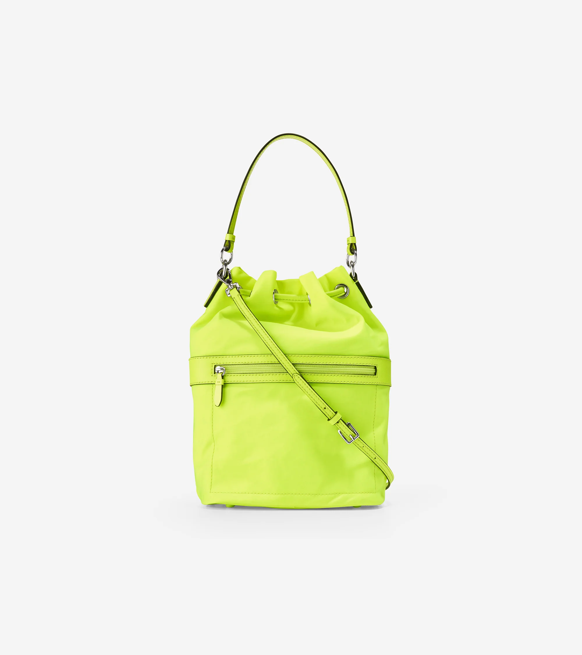 Nylon Drawstring Crossbody - Image 3