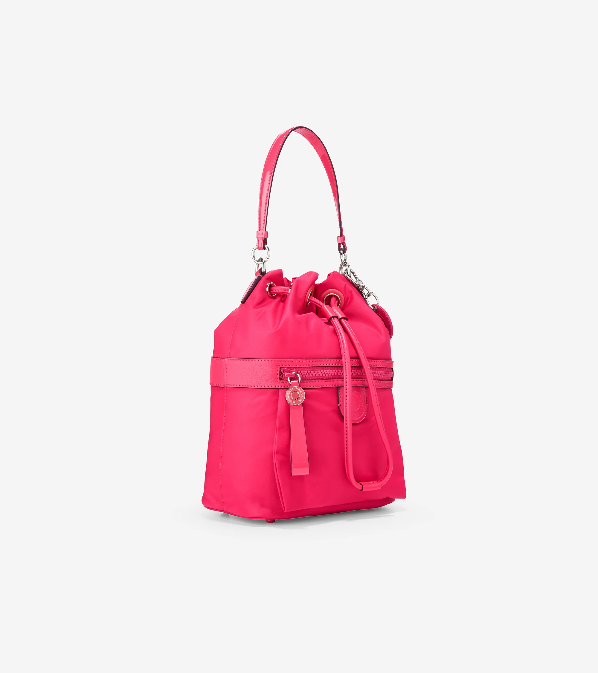 Nylon Drawstring Crossbody - Image 2