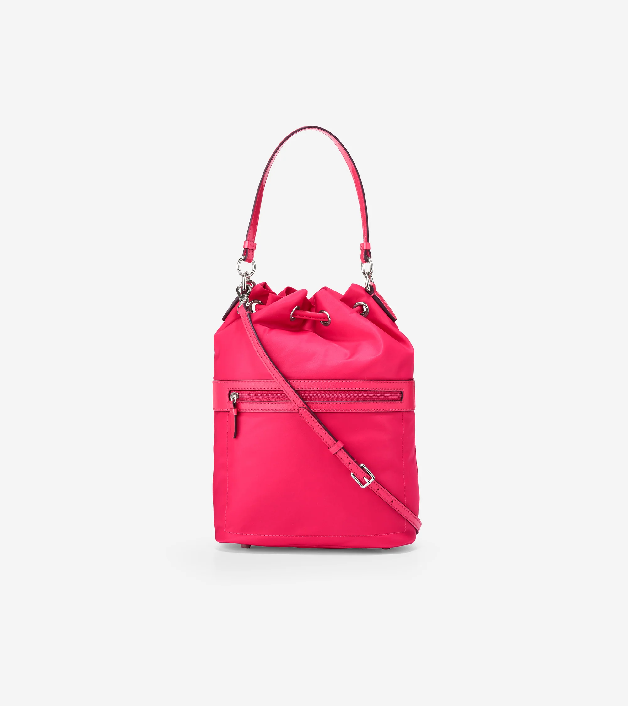 Nylon Drawstring Crossbody - Image 3