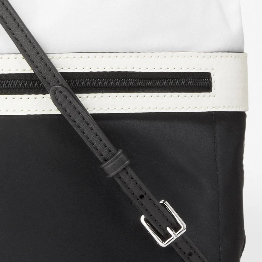 Nylon Drawstring Crossbody - Image 6