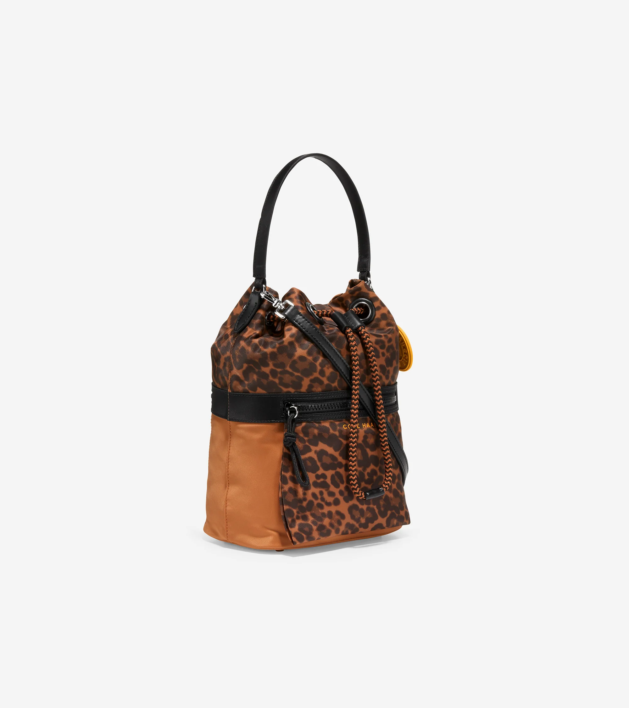 Nylon Drawstring Crossbody - Image 2