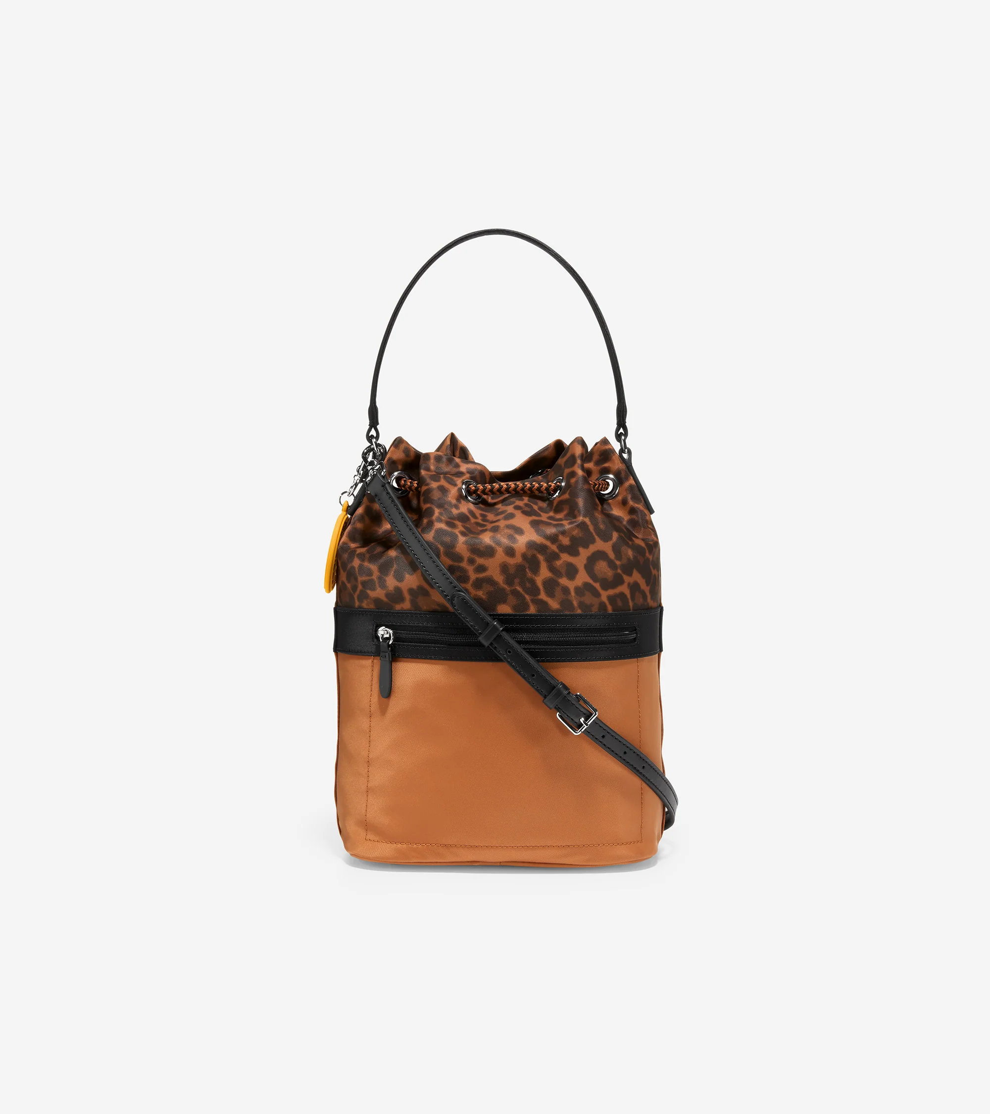 Nylon Drawstring Crossbody - Image 3