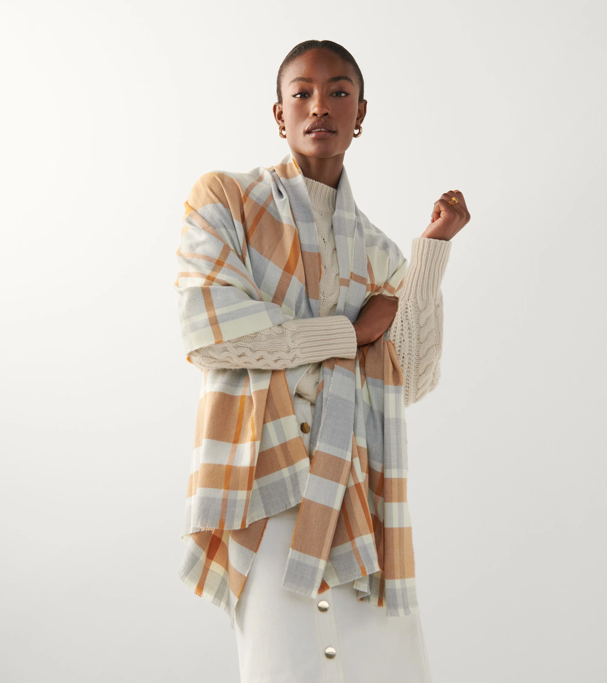 Plaid Scarf - Image 5