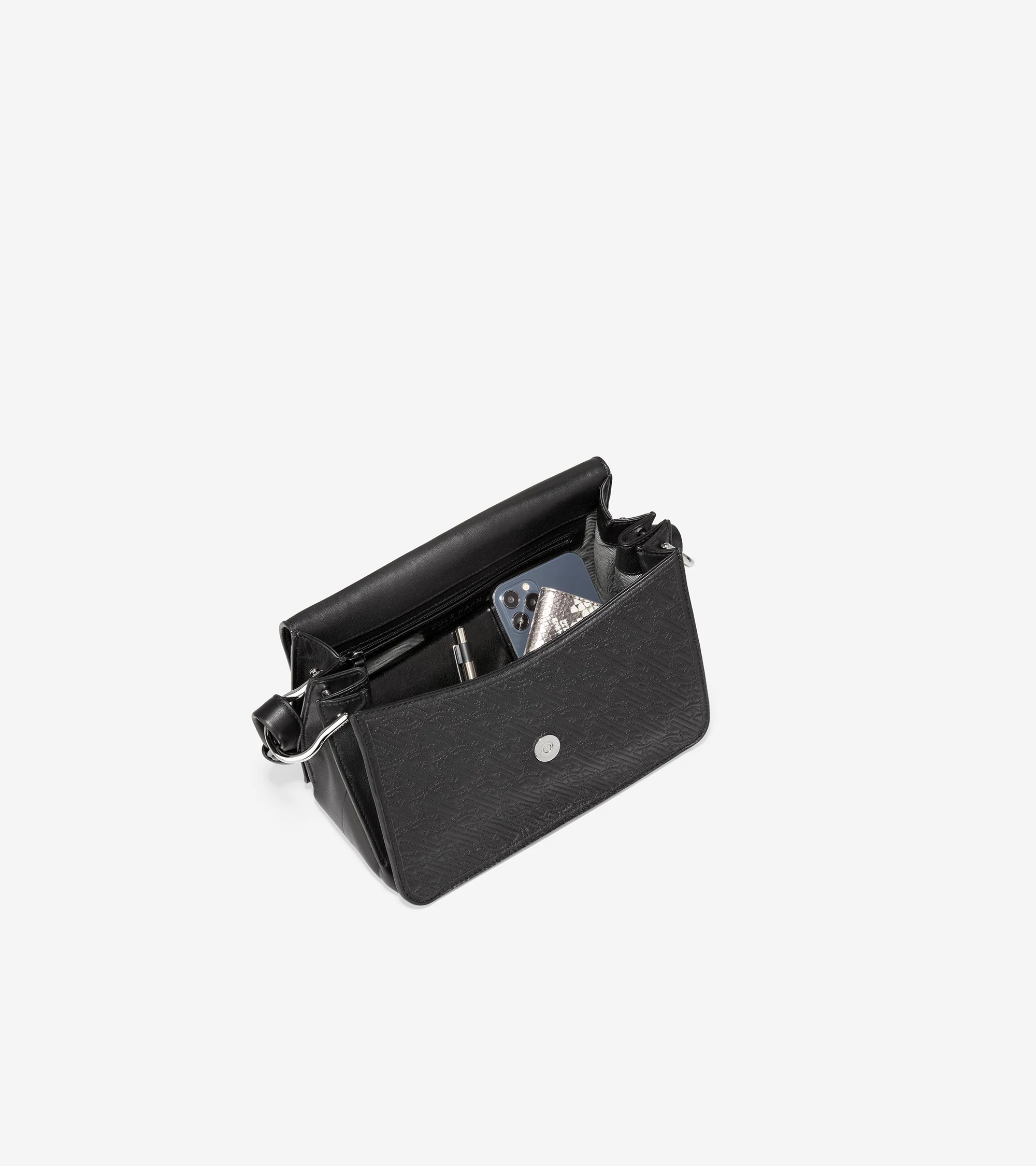 Quilted Logo Shoulder Bag - Image 4