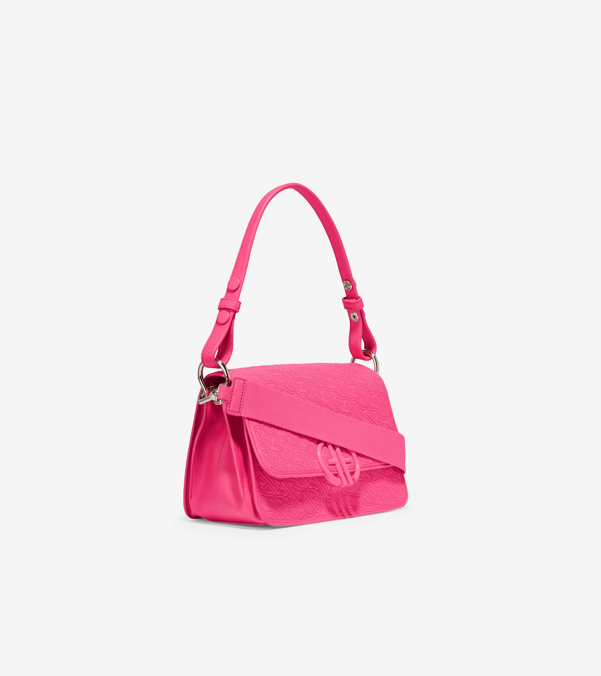 Quilted Logo Shoulder Bag - Image 2