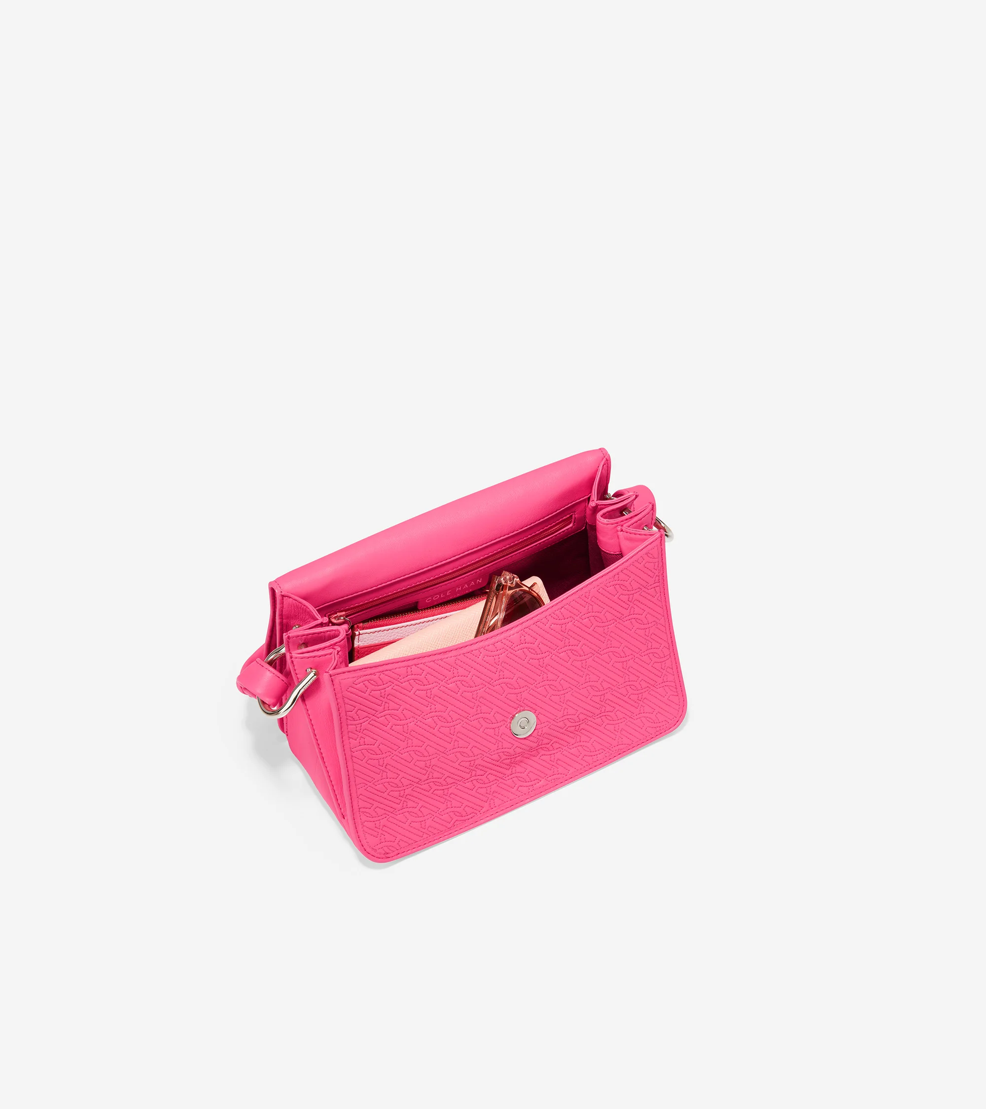 Quilted Logo Shoulder Bag - Image 4