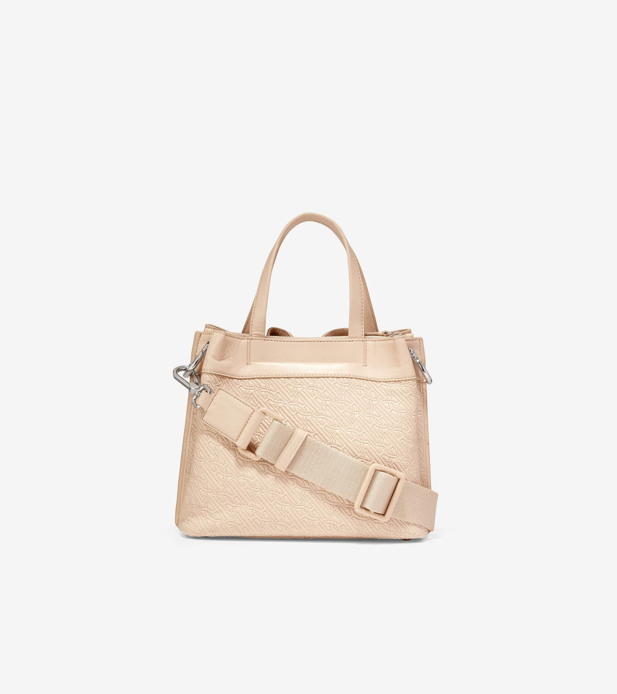 Quilted Logo Small Bucket Bag - Image 2