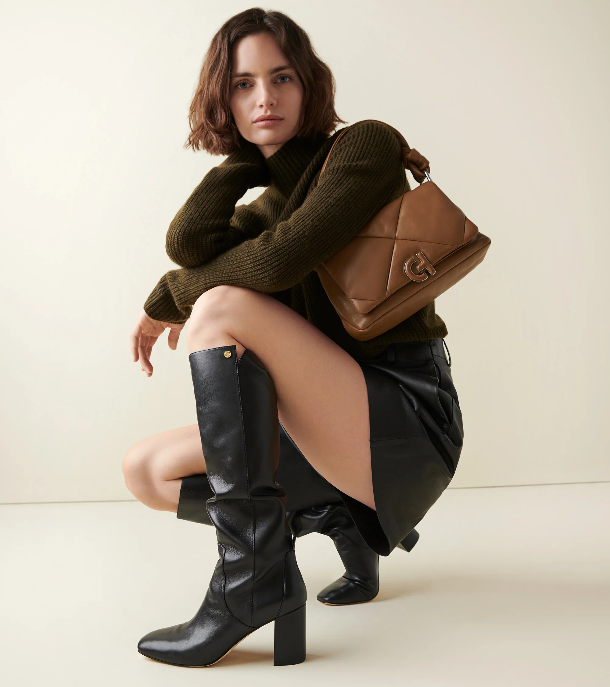 Quilted Shoulder Bag - Image 2