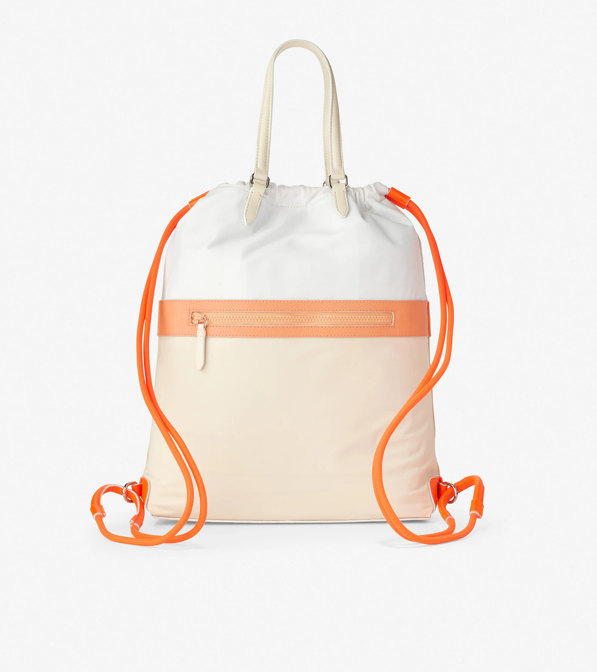 Radiant Nylon Drawstring Backpack - Image 3