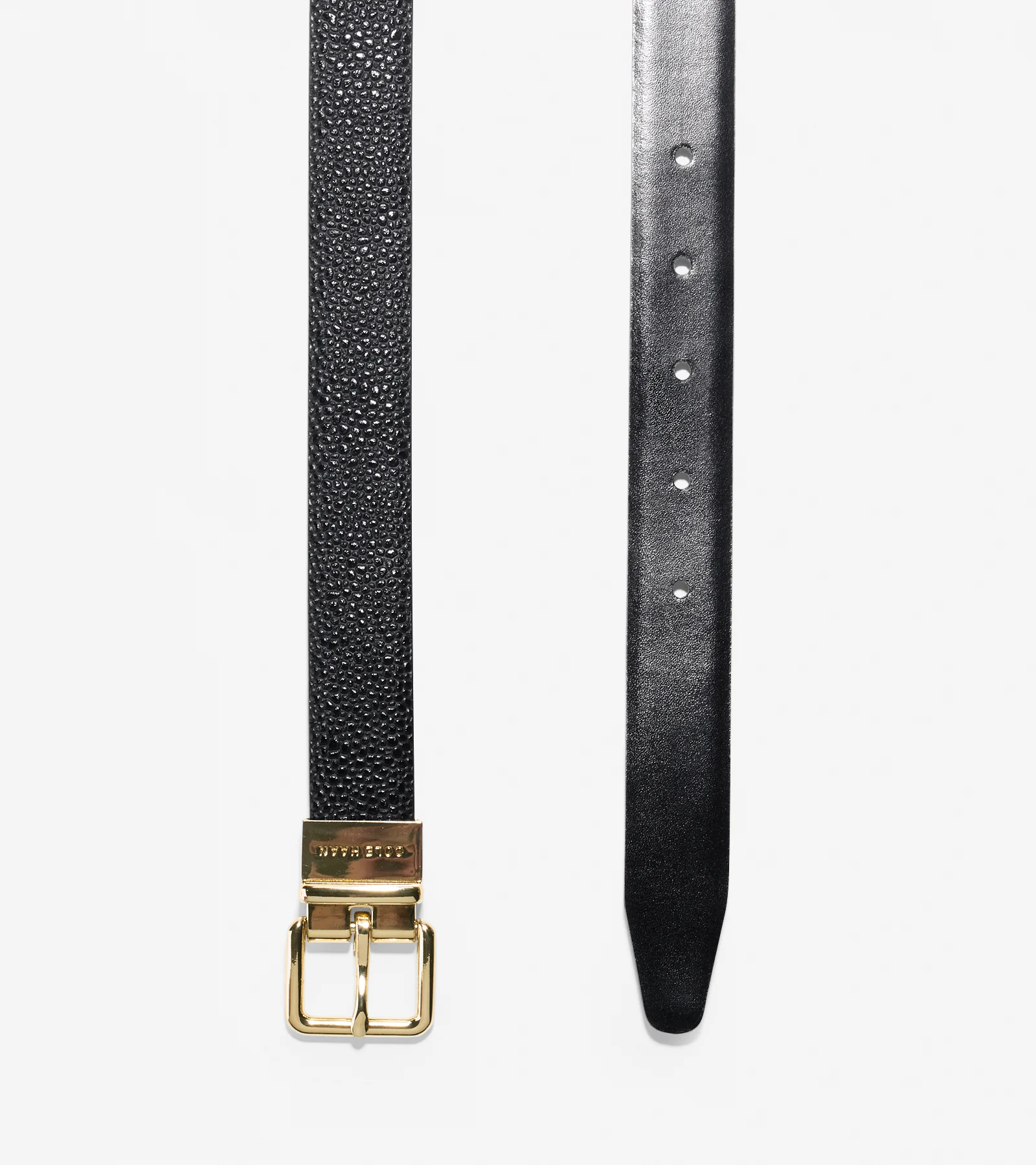 Reversible Dress Leather Belt - Image 2
