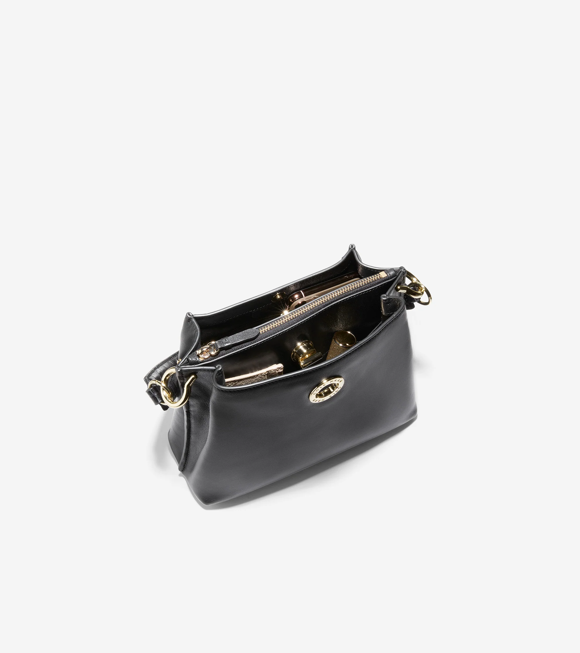 Small Turnlock Bucket Bag - Image 4