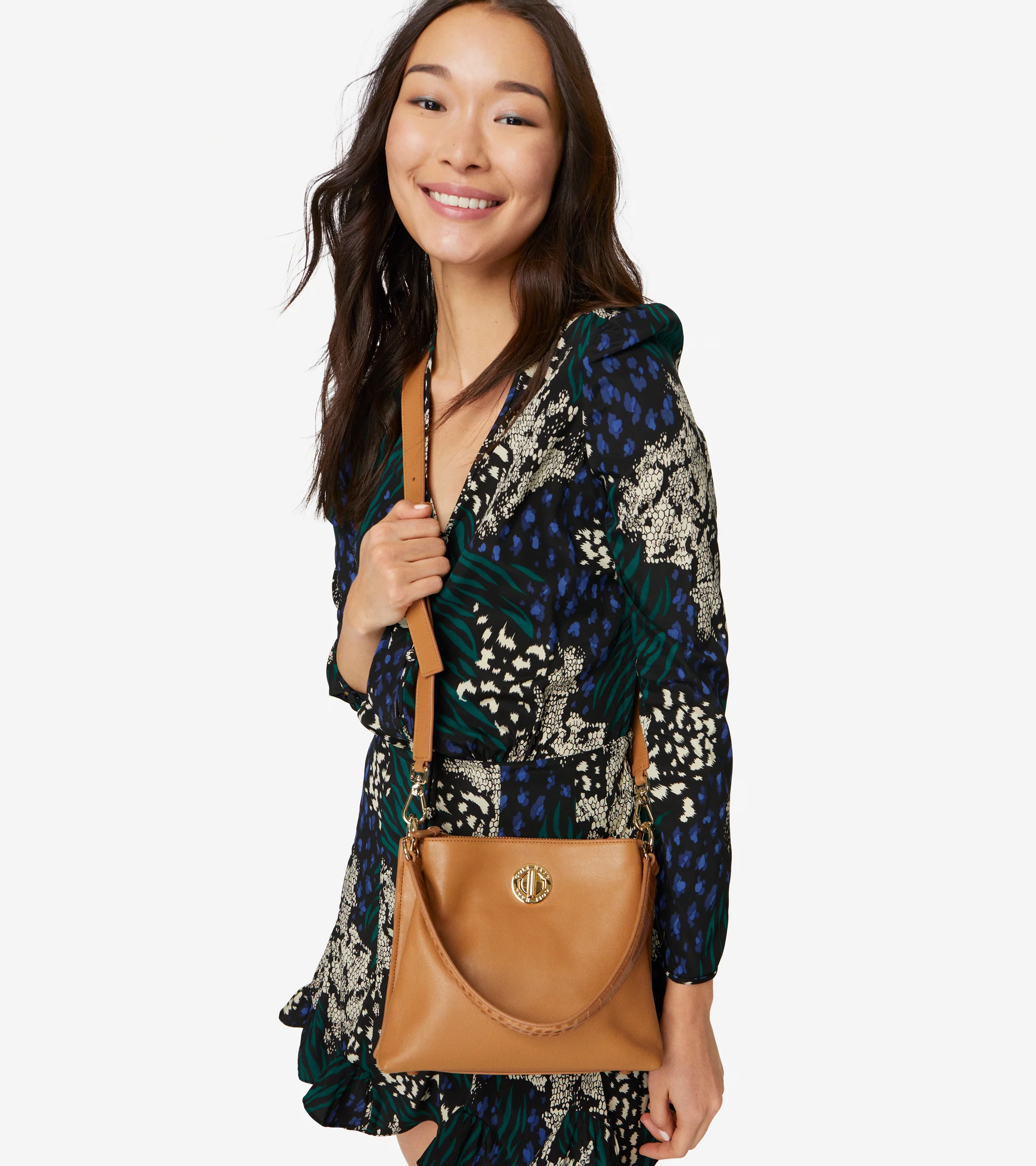 Small Turnlock Bucket Bag - Image 5