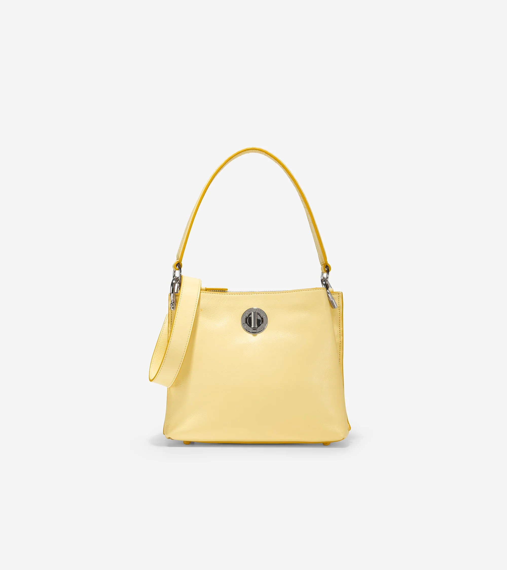 Small Turnlock Bucket Bag