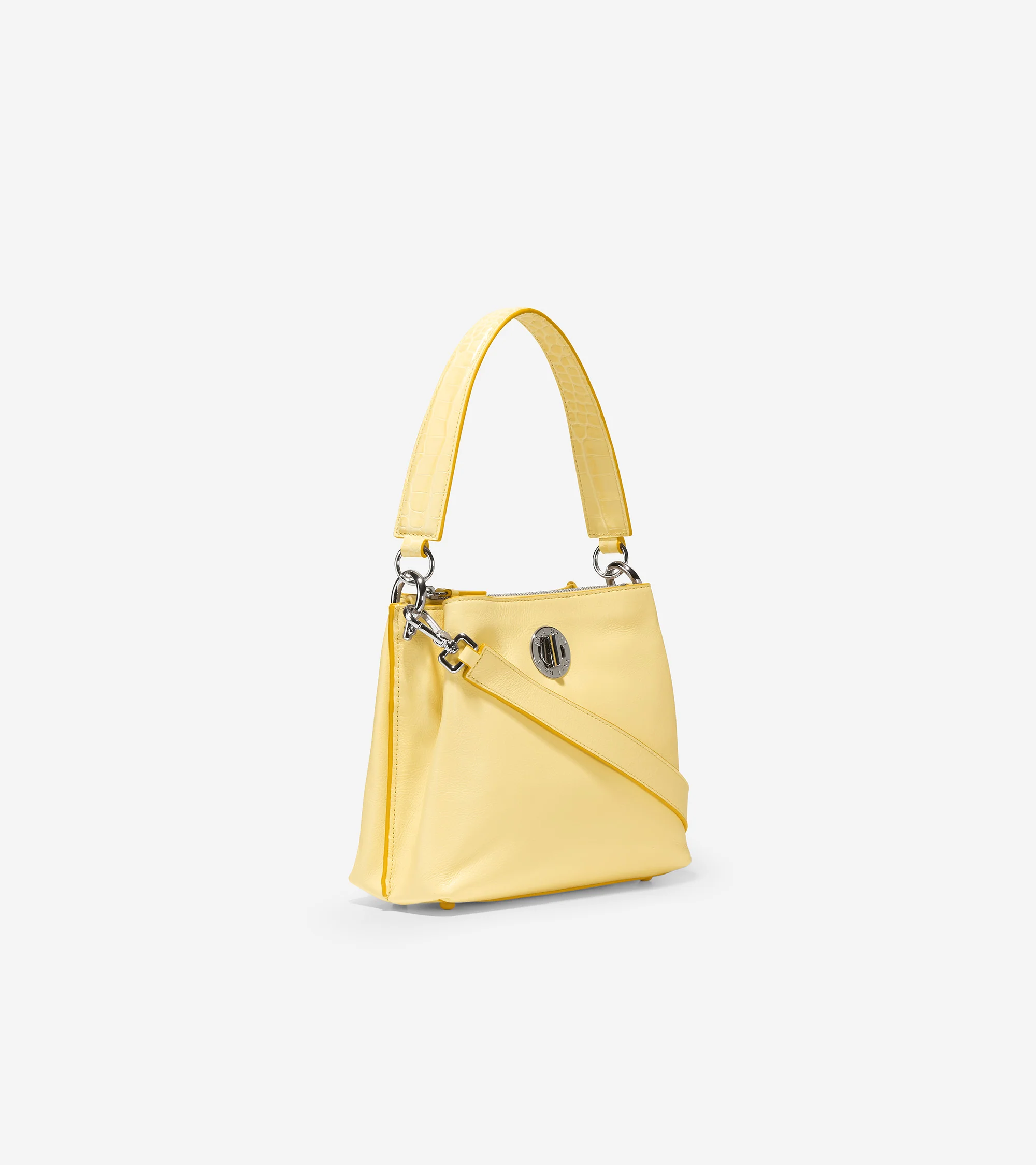 Small Turnlock Bucket Bag - Image 2