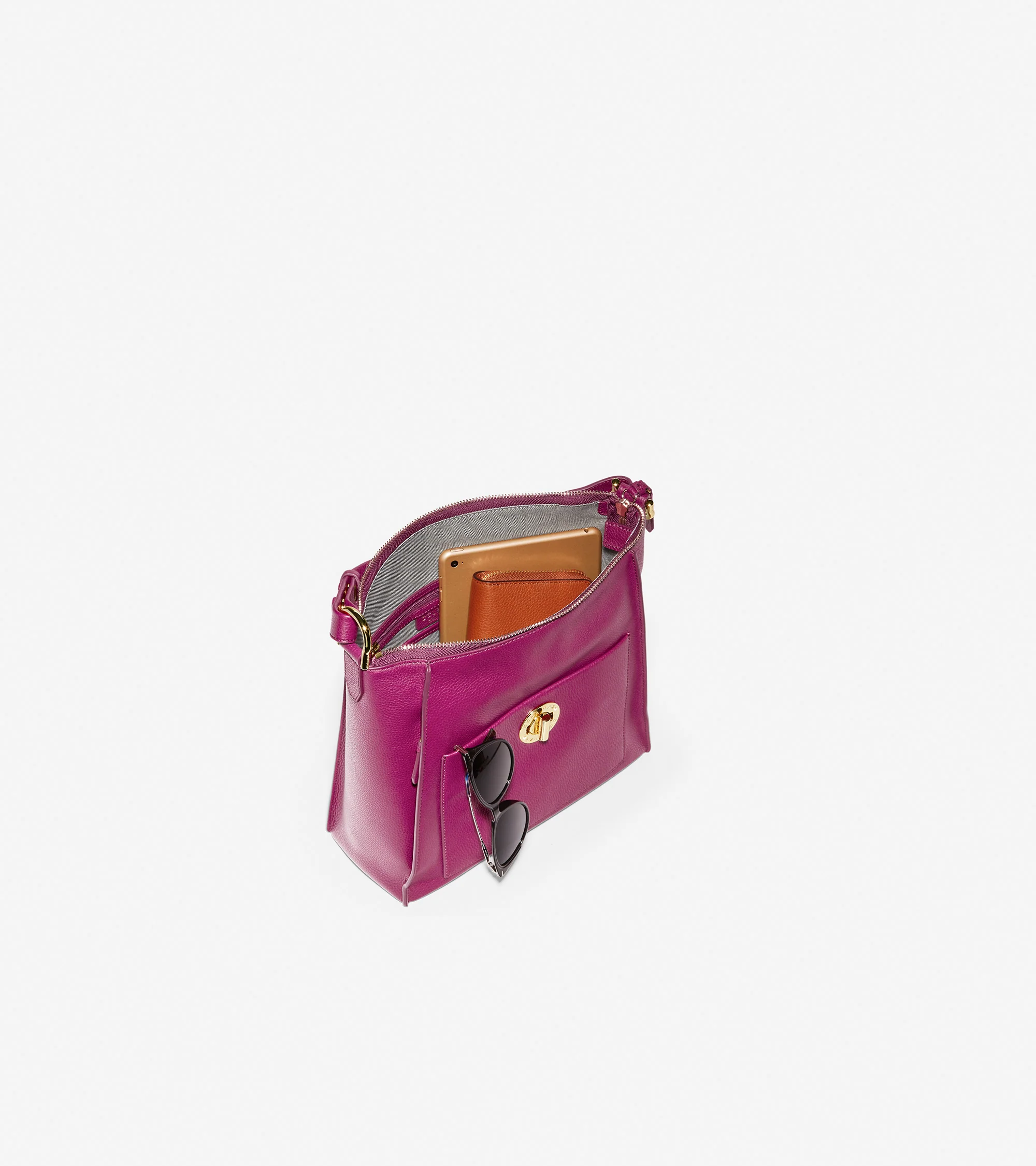 Small Turnlock Shoulder Bag - Image 4