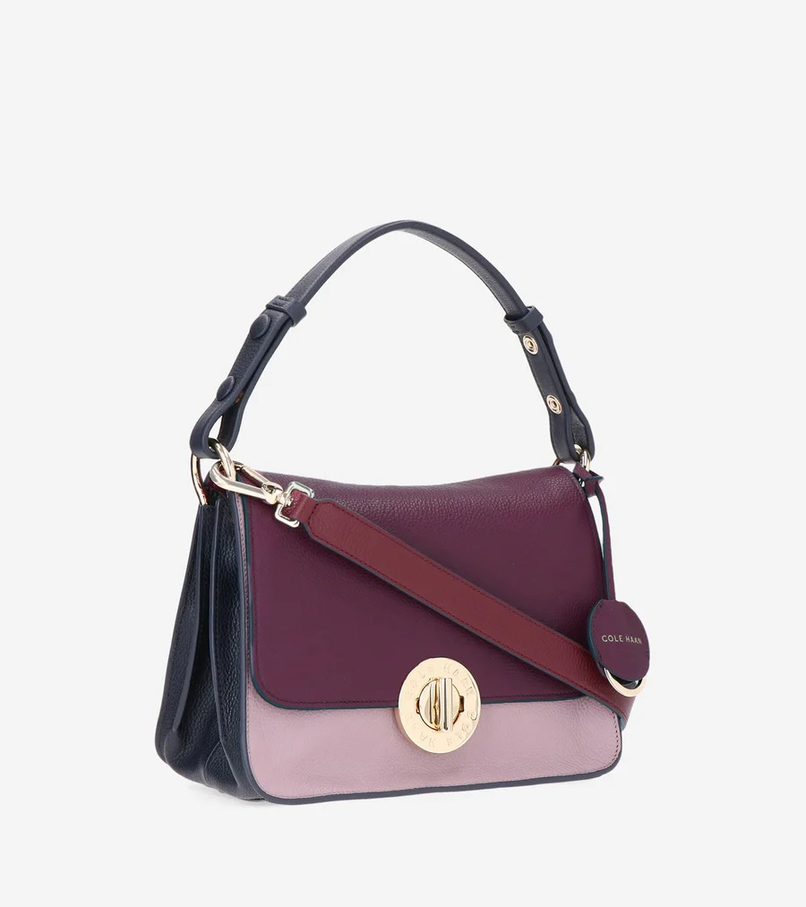 Small Turnlock Top Handle Bag - Image 2