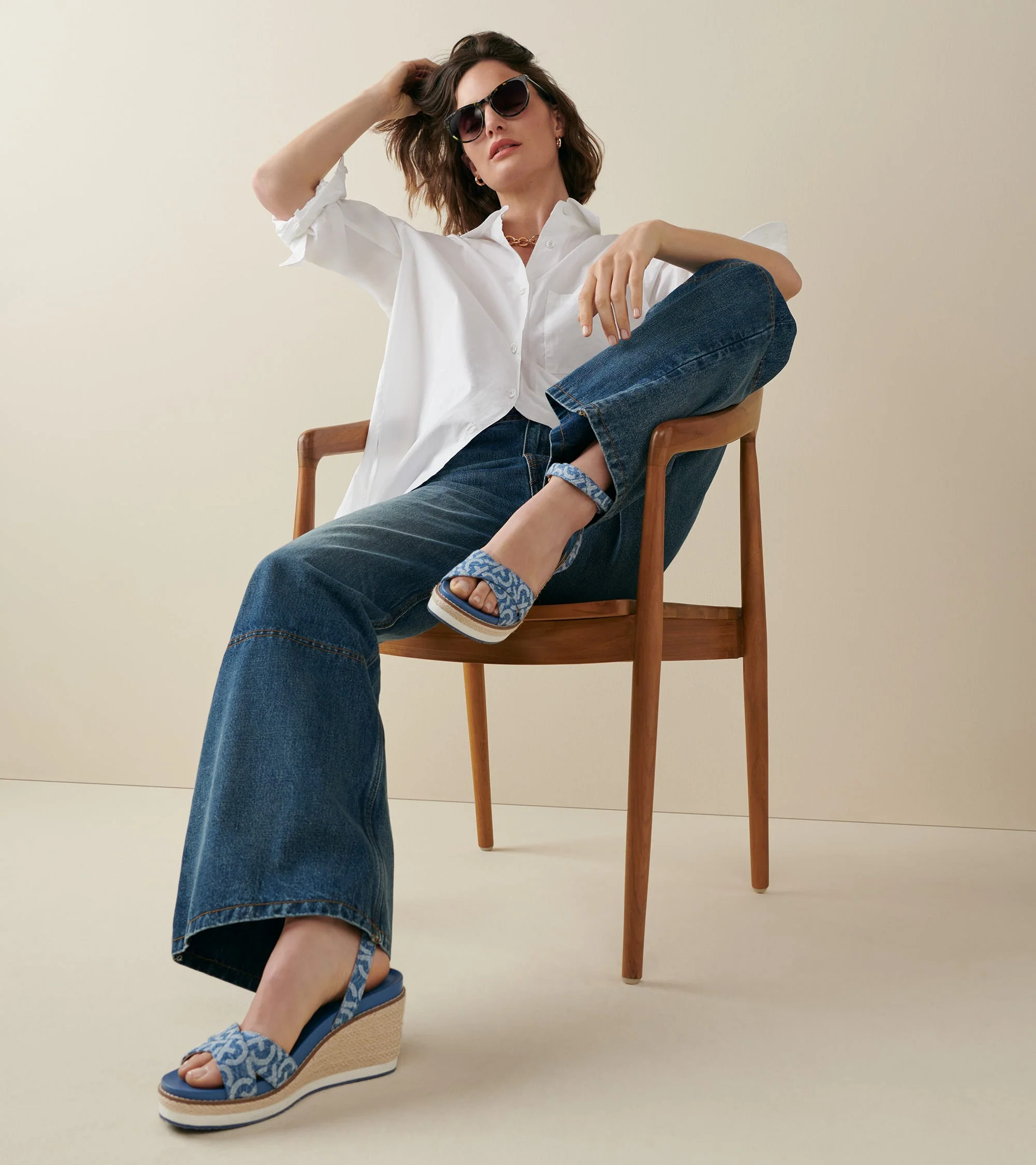 Women's Cloudfeel Espadrille Wedge Sandal - Image 2