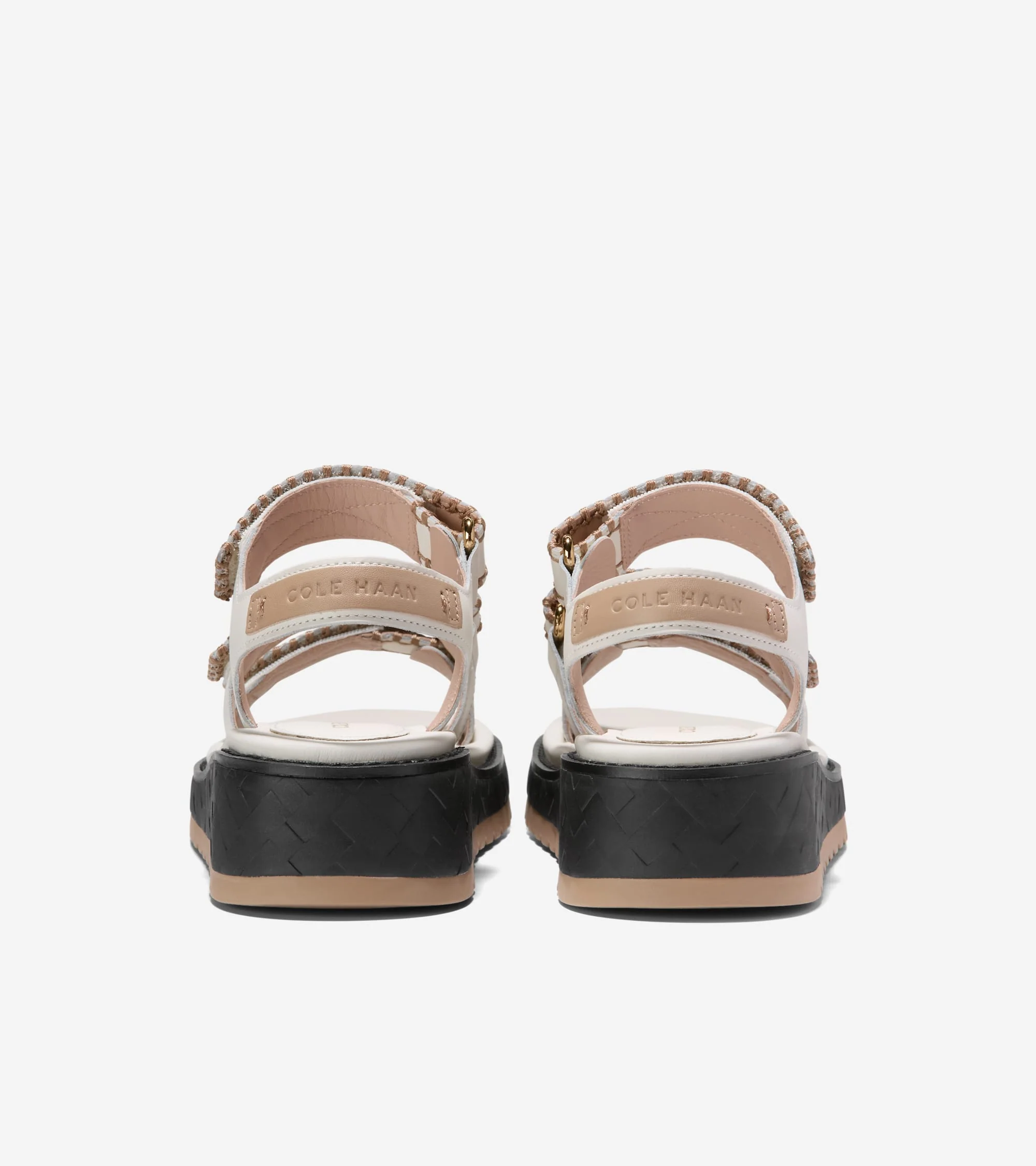 Women's GrandPrø Daylin Wedge Triple Strap Sandals - Image 3