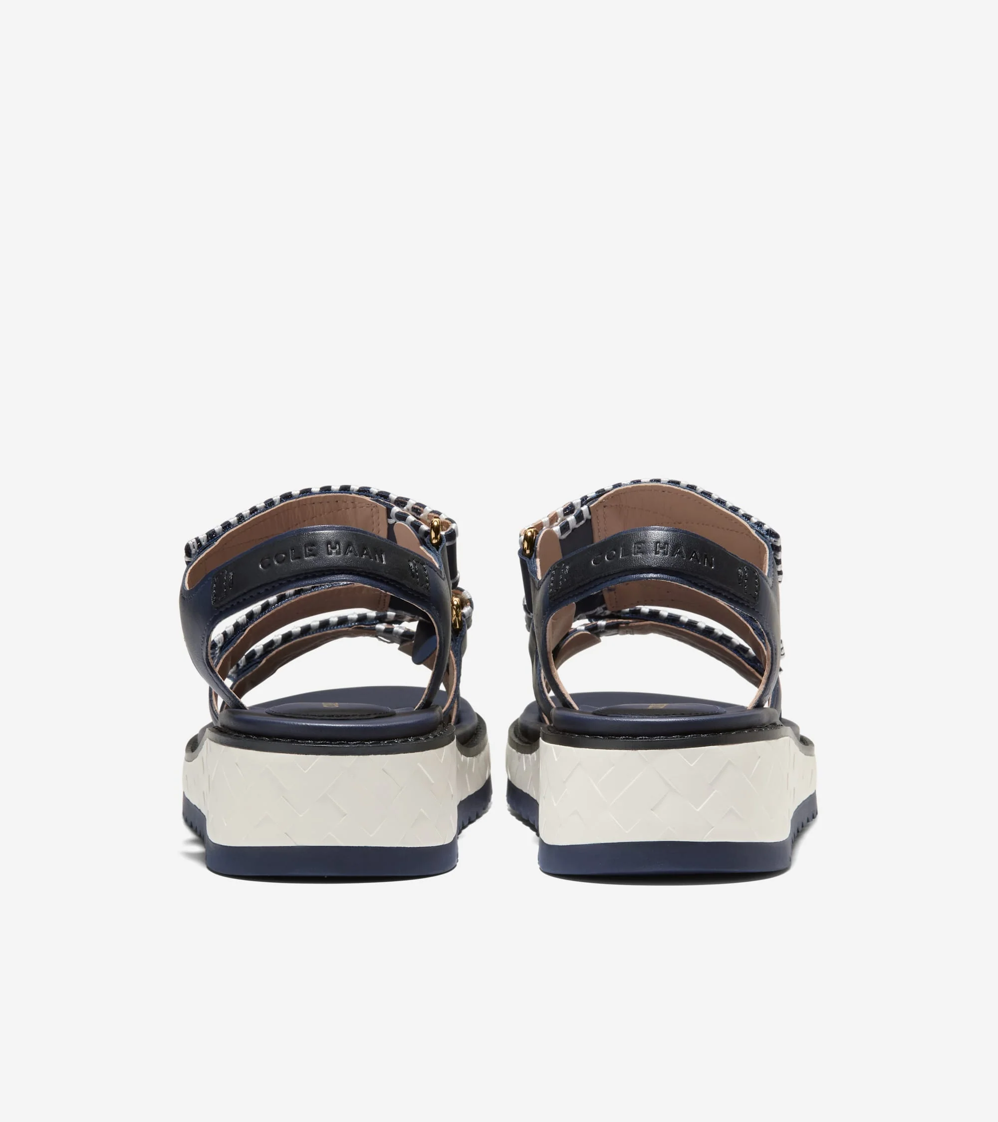 Women's GrandPrø Daylin Wedge Triple Strap Sandals - Image 3