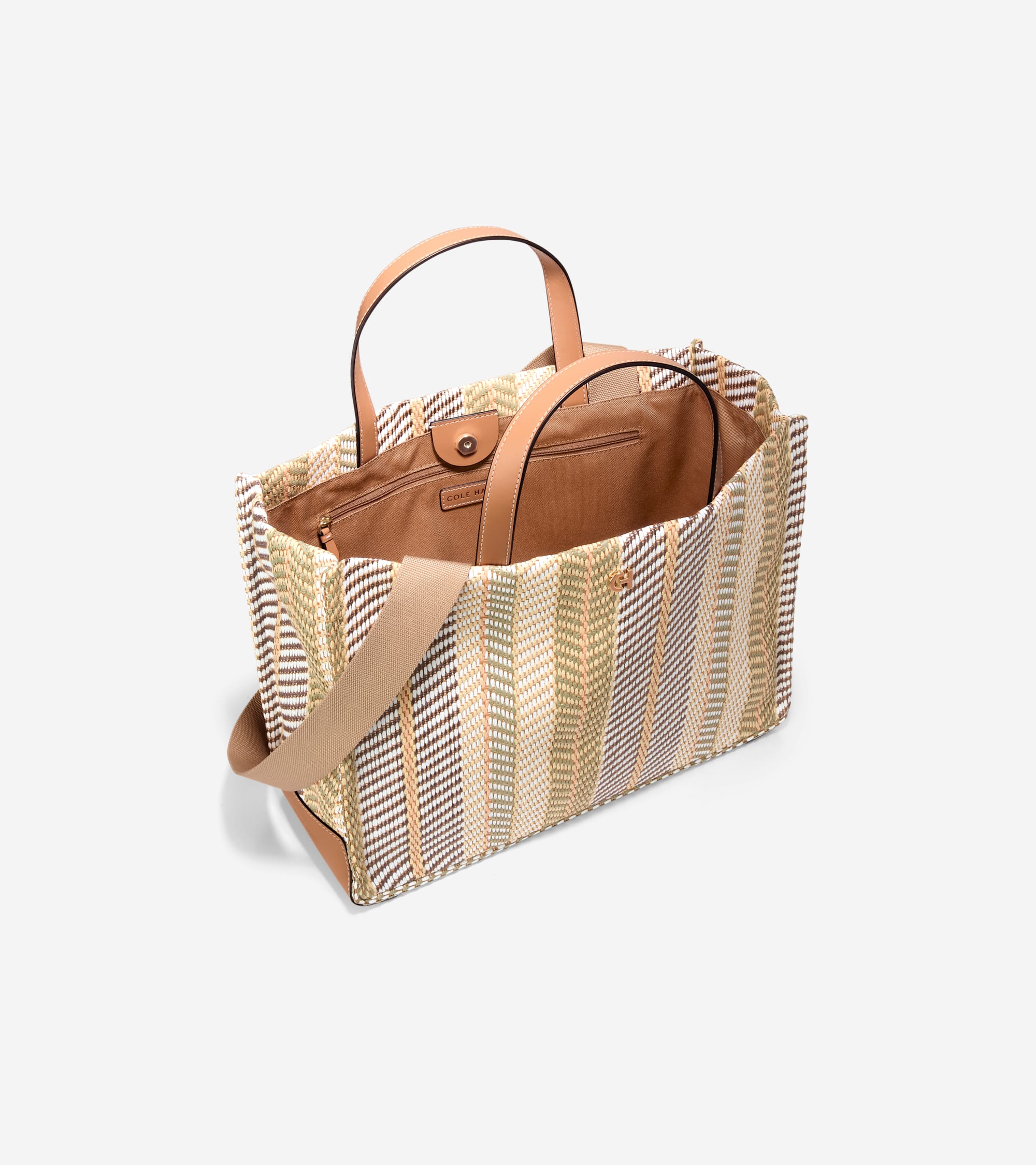 Women's Montecito Medium Straw Tote Bag - Image 4