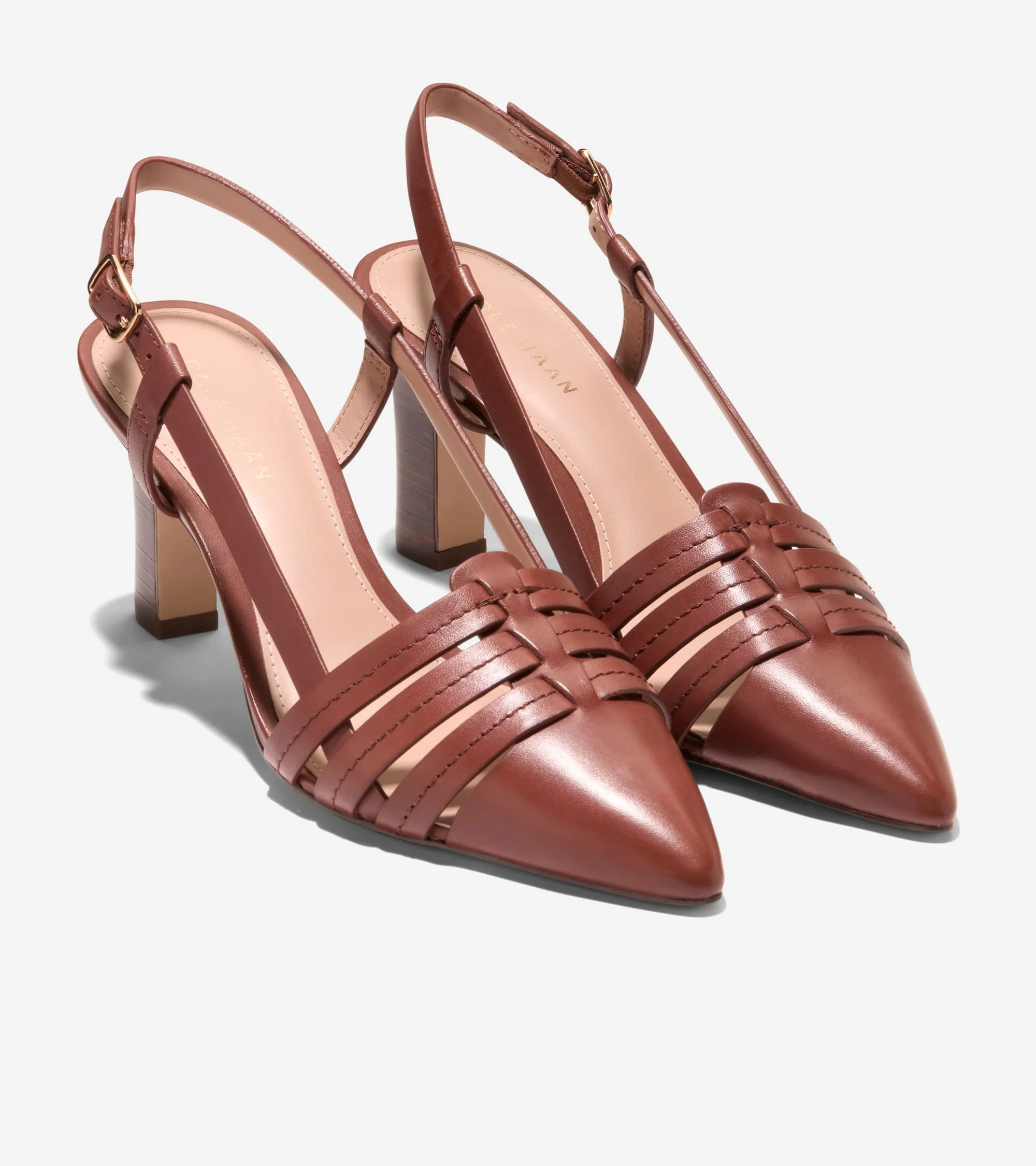 Women's Mylah Huarache Slingback Pumps - Image 5