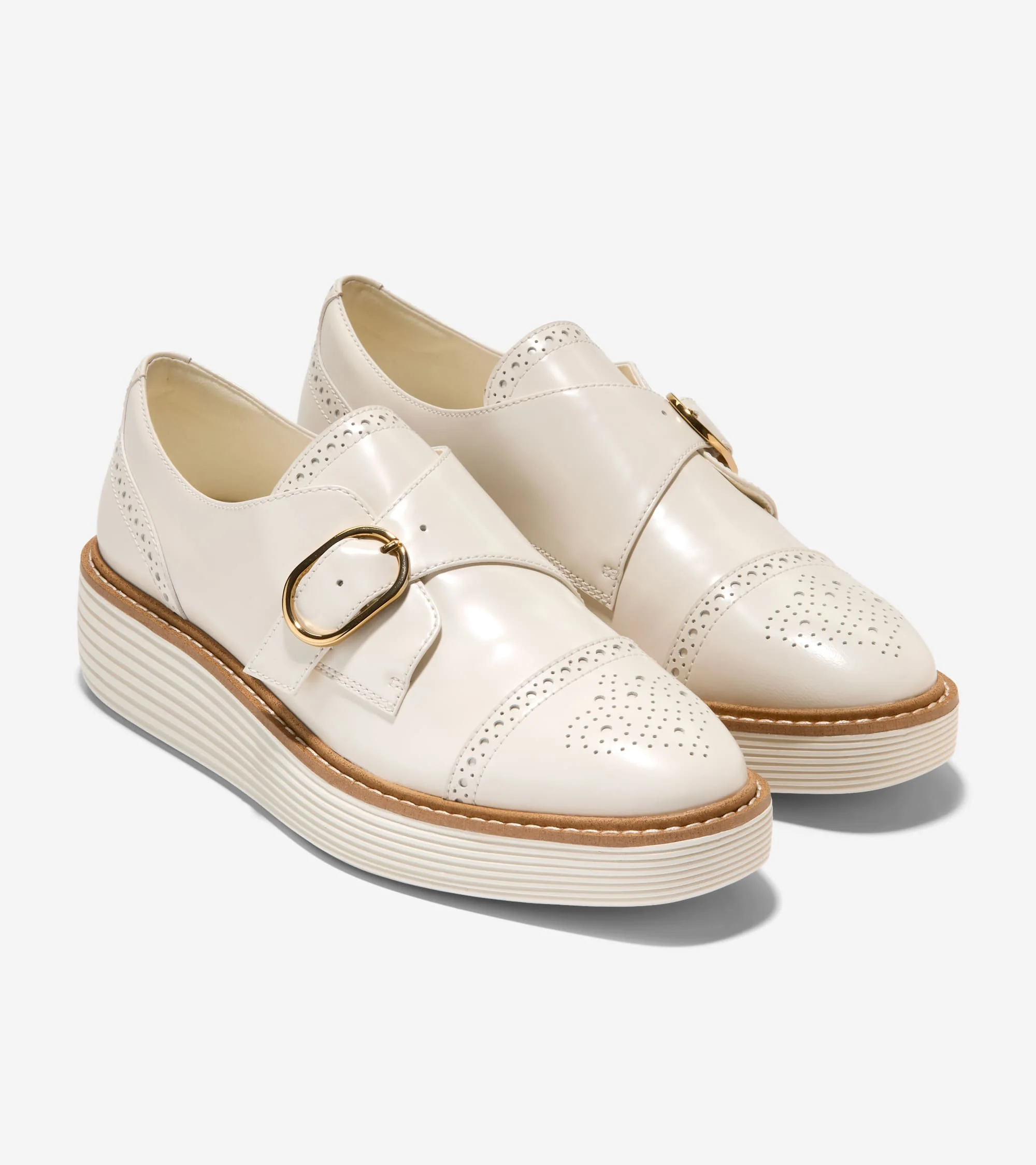 Women's ØriginalGrand Platform Monk Strap Oxfords - Image 5