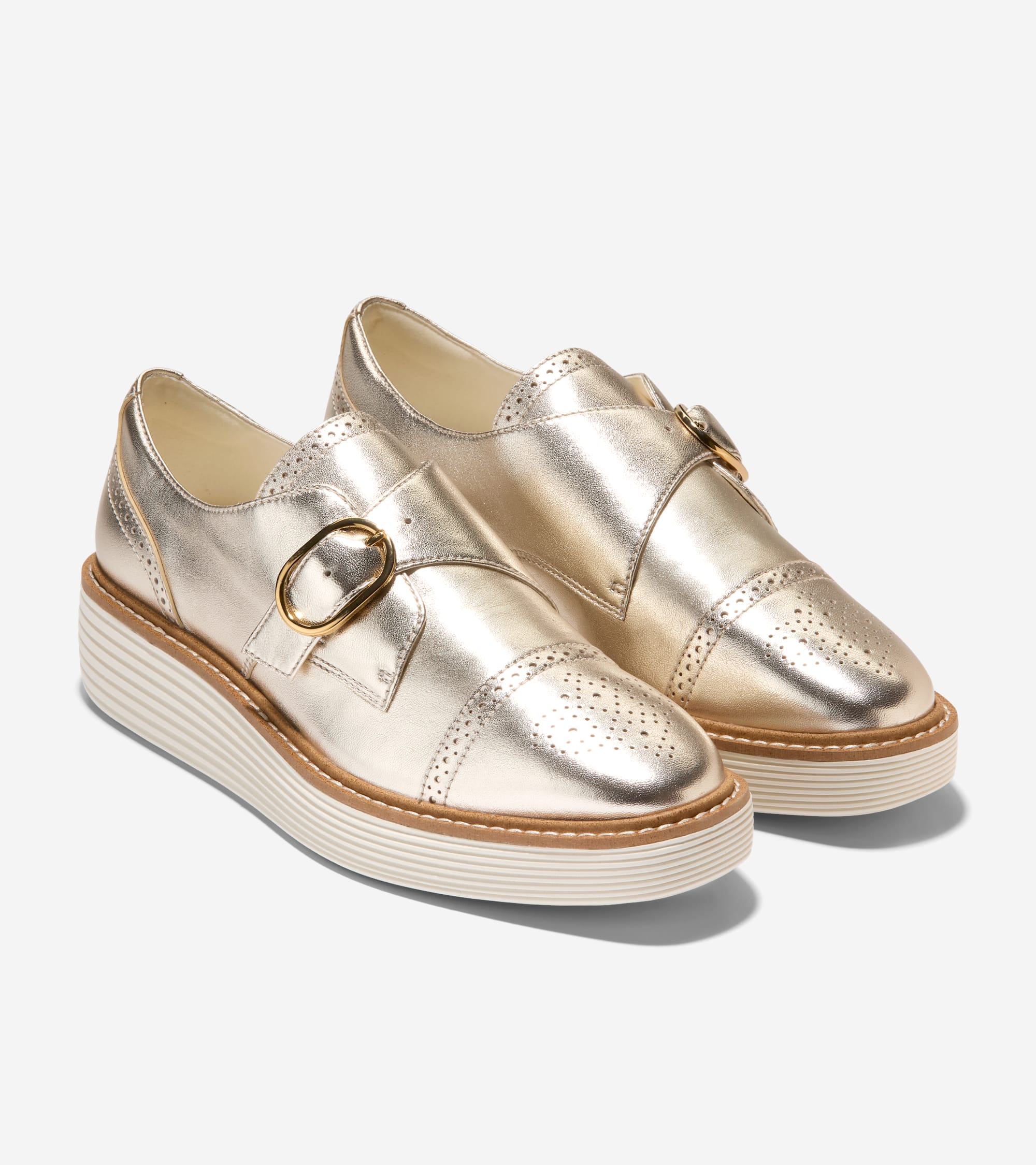 Women's ØriginalGrand Platform Monk Strap Oxfords - Image 5