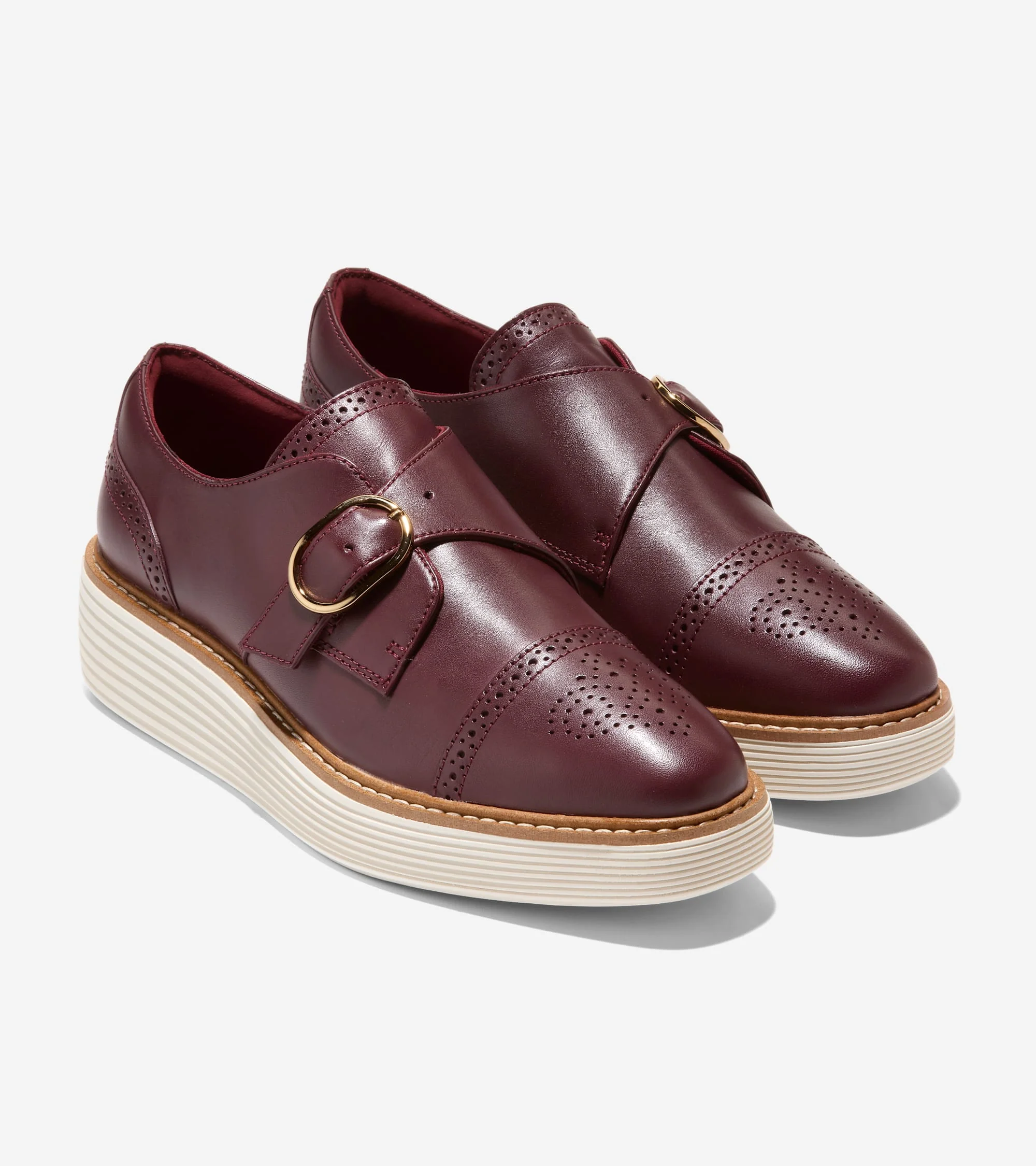 Women's ØriginalGrand Platform Monk Strap Oxfords - Image 5