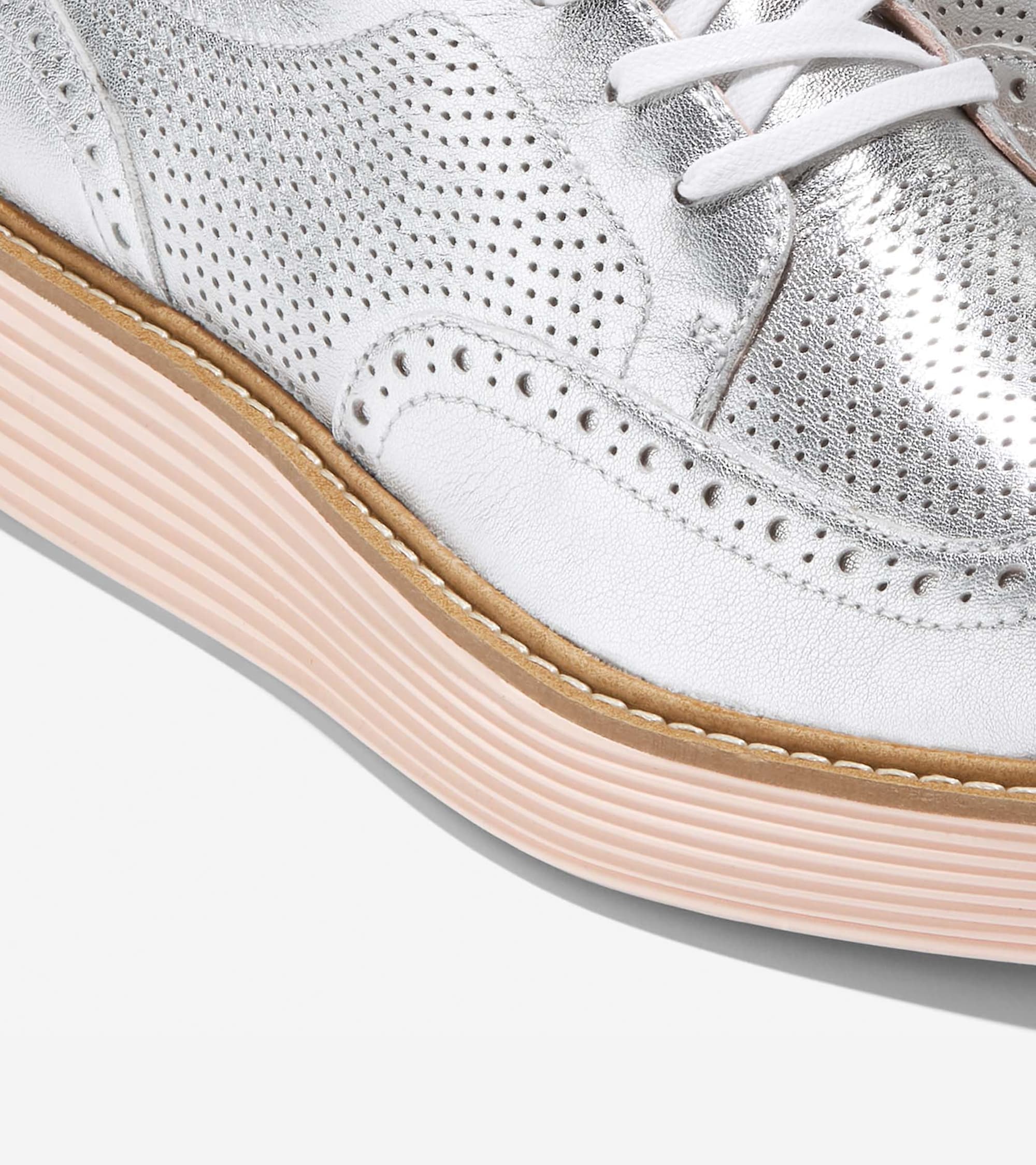 Women's ØriginalGrand Platform Wingtip Oxford - Image 8