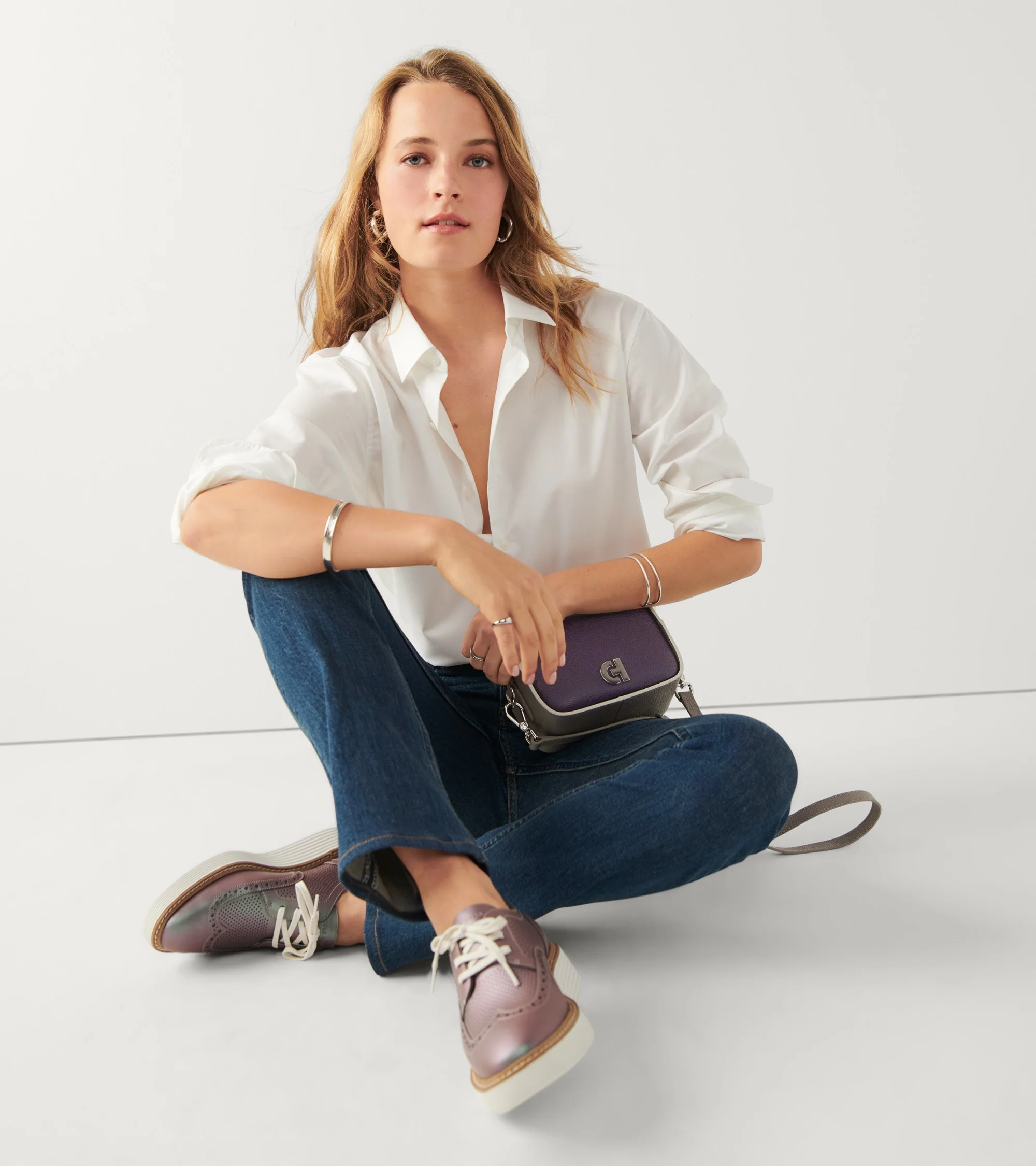 Women's ØriginalGrand Platform Wingtip Oxfords - Image 8