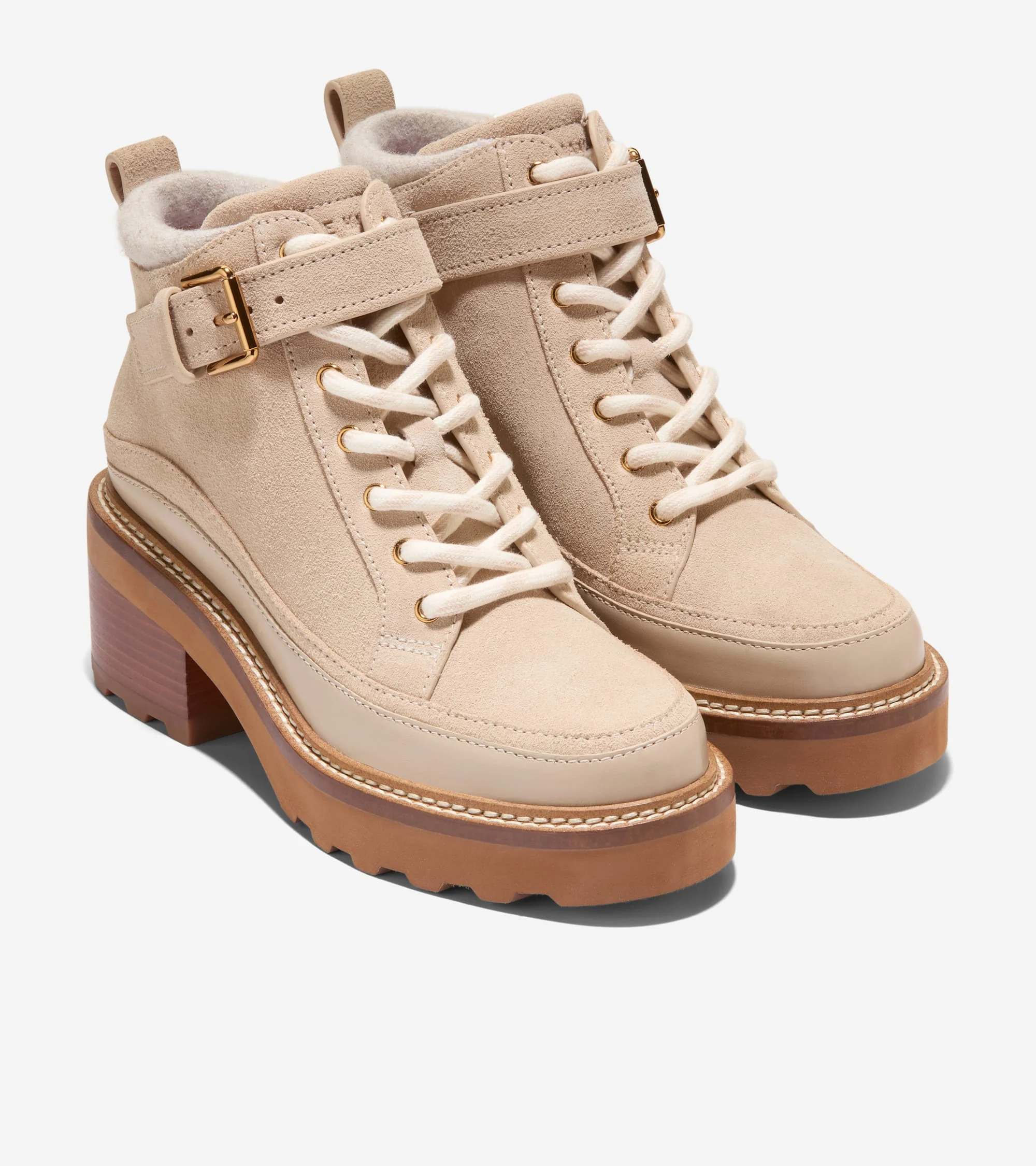 Women's Shibley Waterproof Lace-Up Booties - Image 5